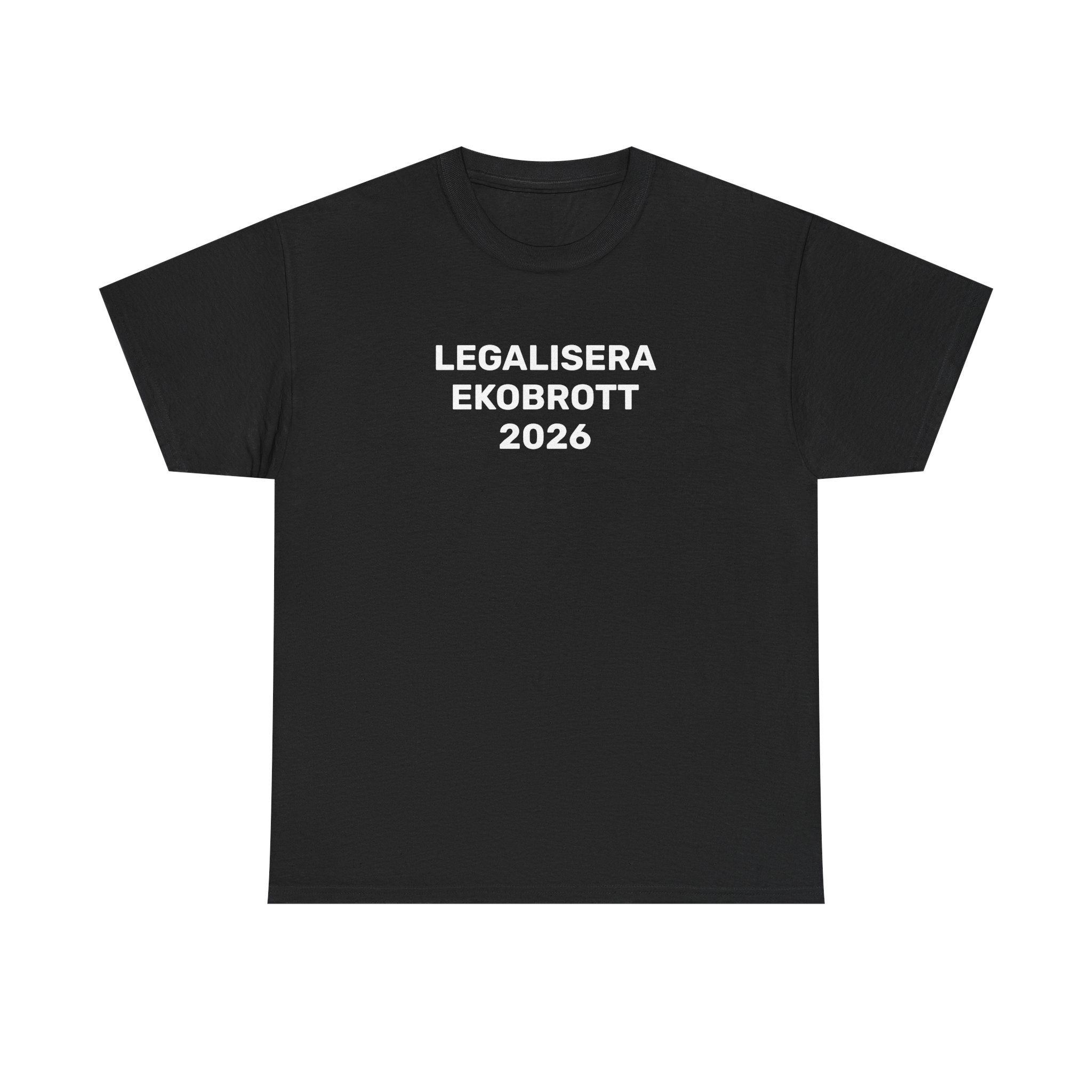T-Shirt - LEGALISERA EKOBROTT 2026