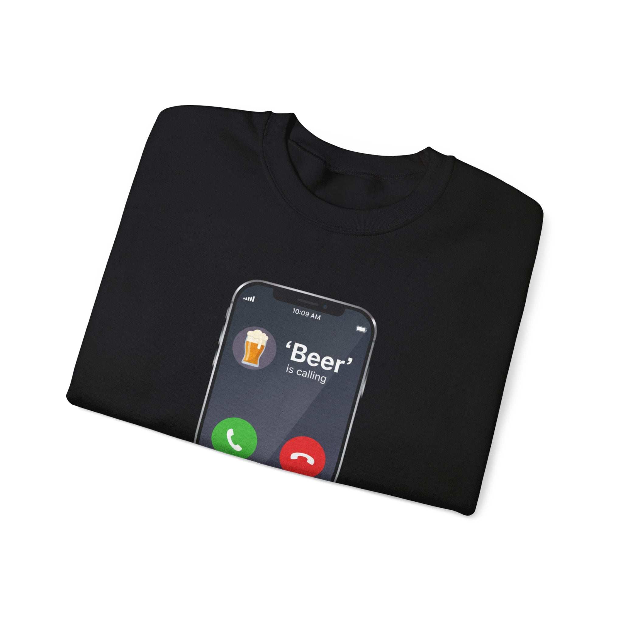 Sweatshirt - 'Beer is calling'