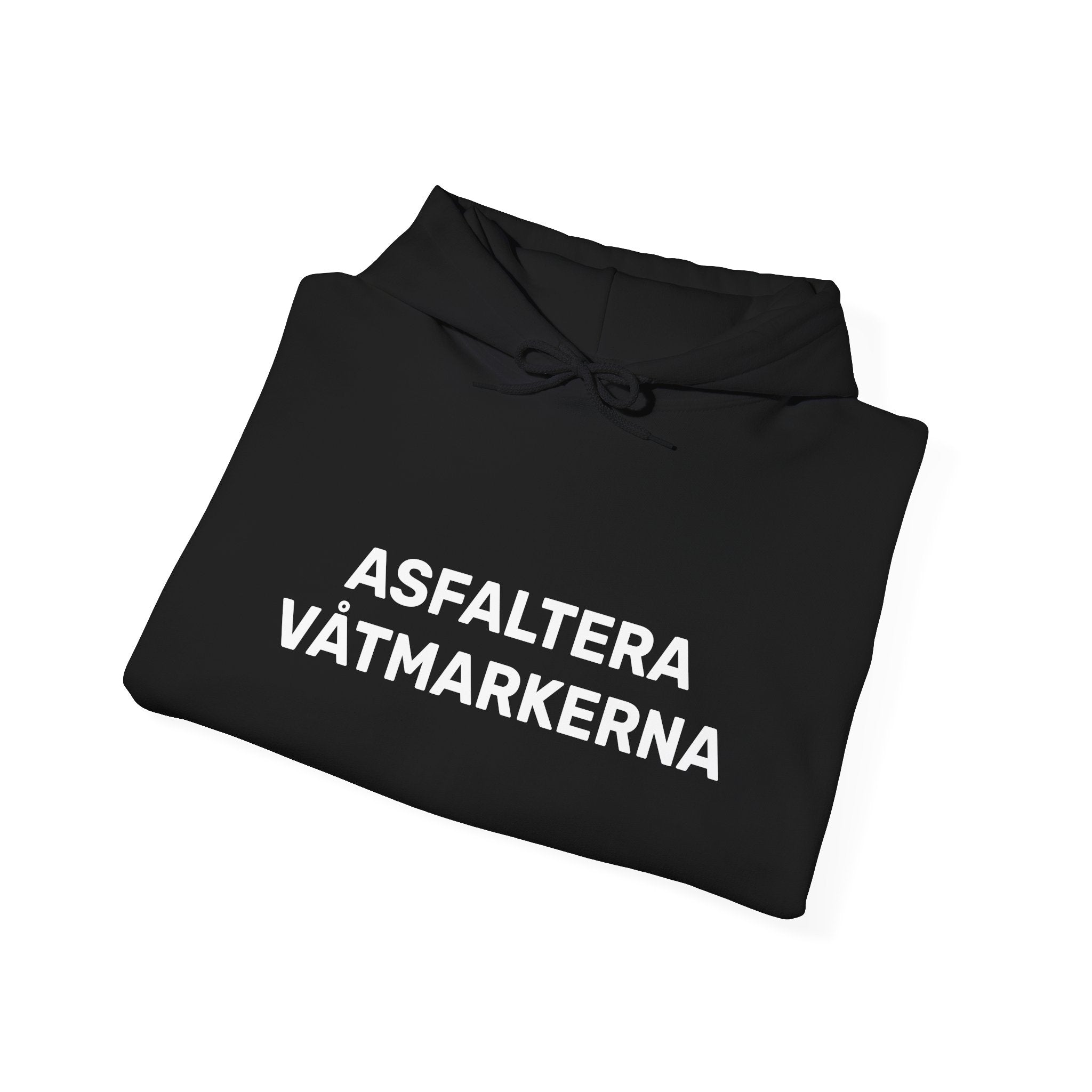 Hoodie - ASFALTERA VÅTMARKERNA
