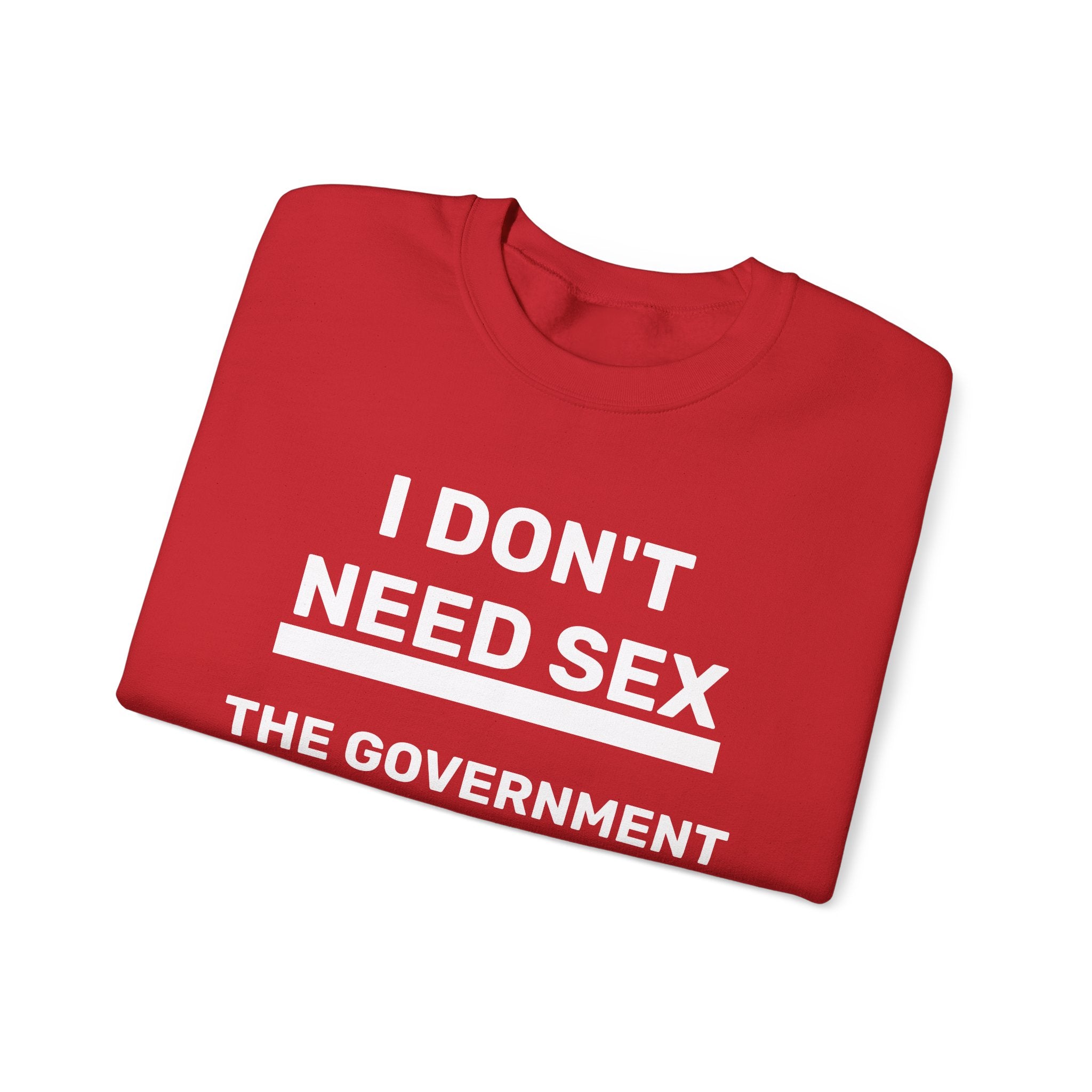Sweatshirt - I DON'T NEED SEX
