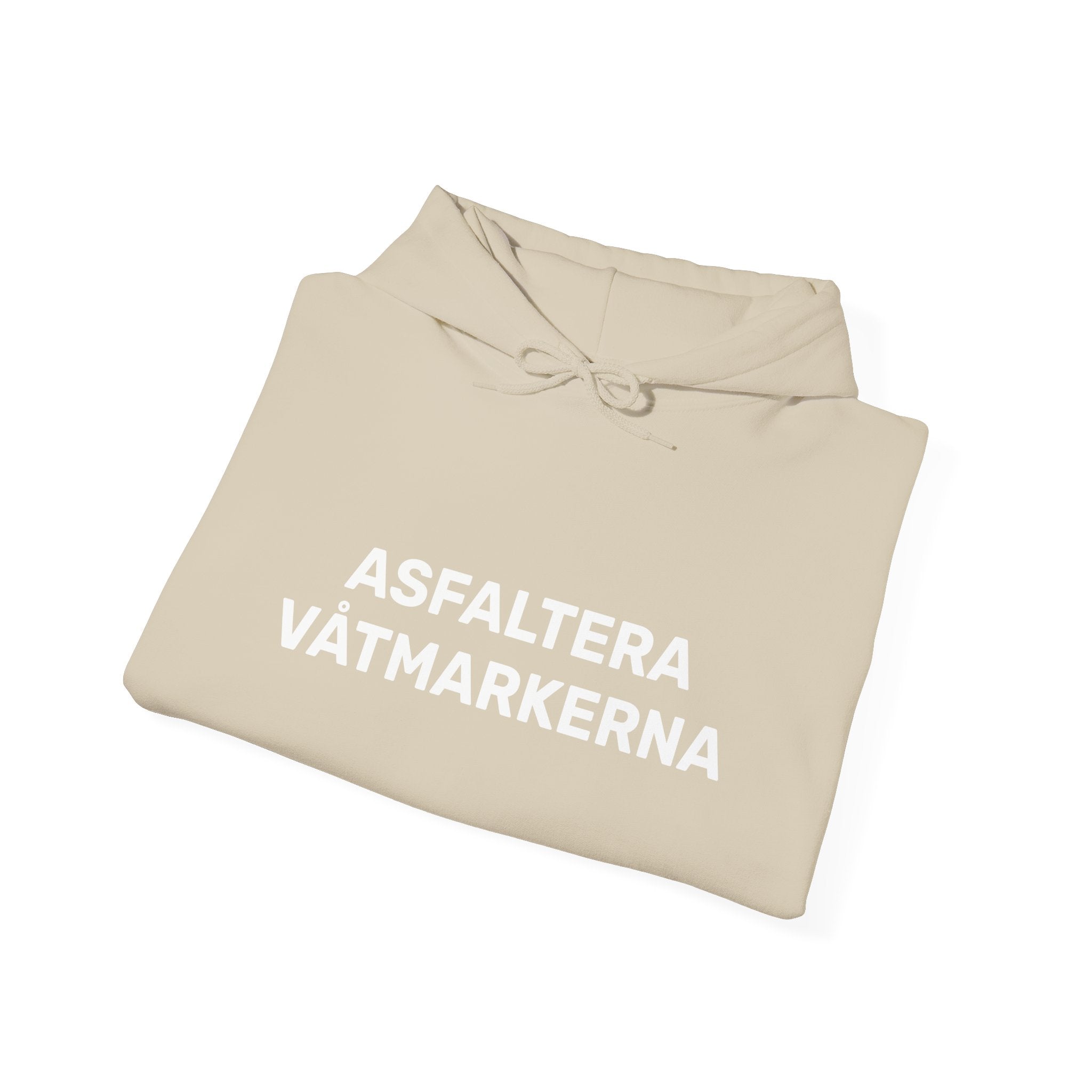 Hoodie - ASFALTERA VÅTMARKERNA