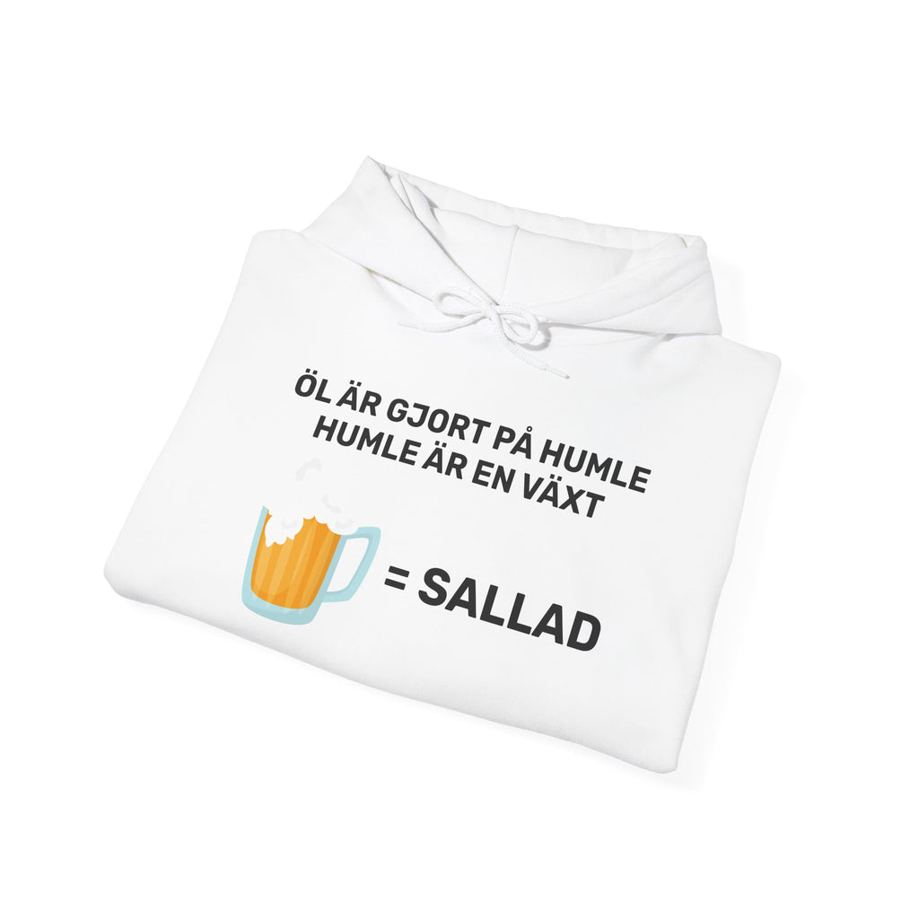 Hoodie - ÖL ÄR GJORT PÅ HUMLE