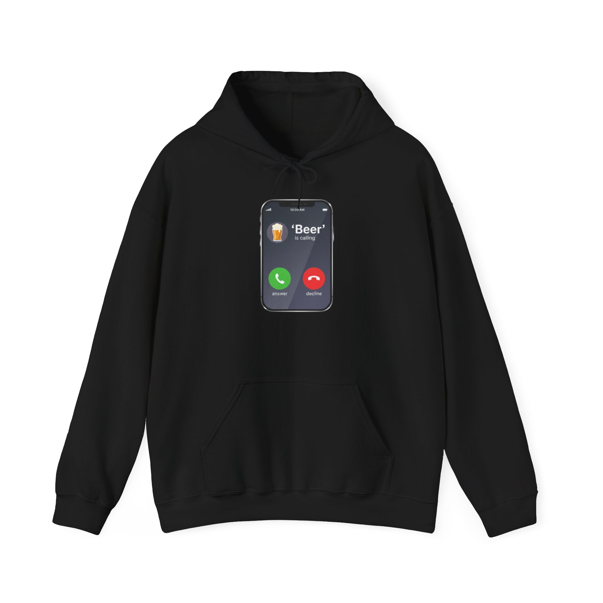 Hoodie - 'Beer is calling'