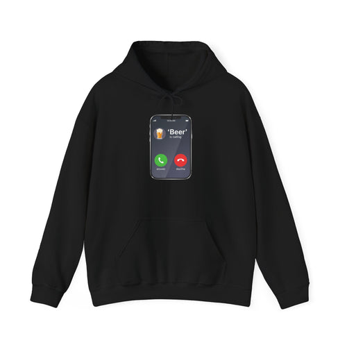 Hoodie - 'Beer is calling'