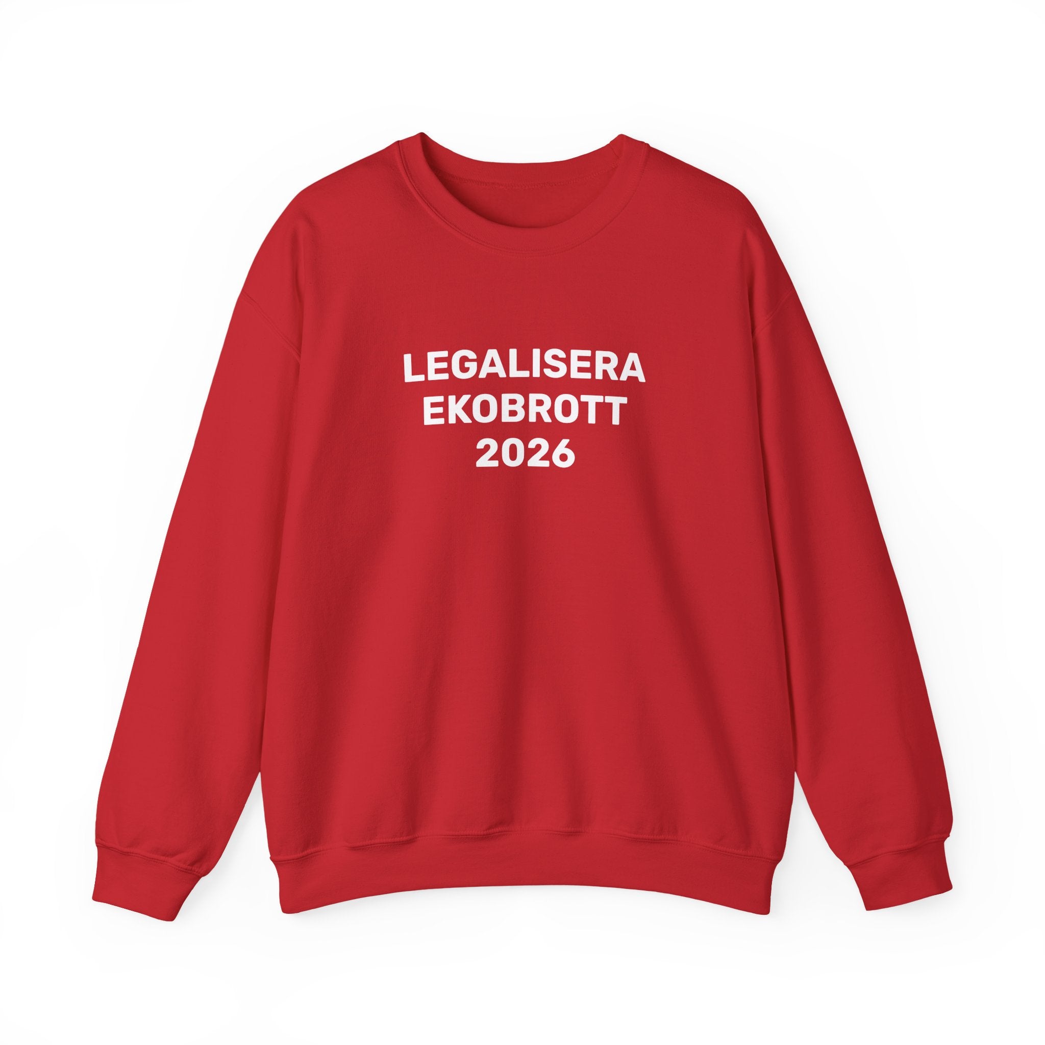 Sweatshirt - LEGALISERA EKOBROTT 2026