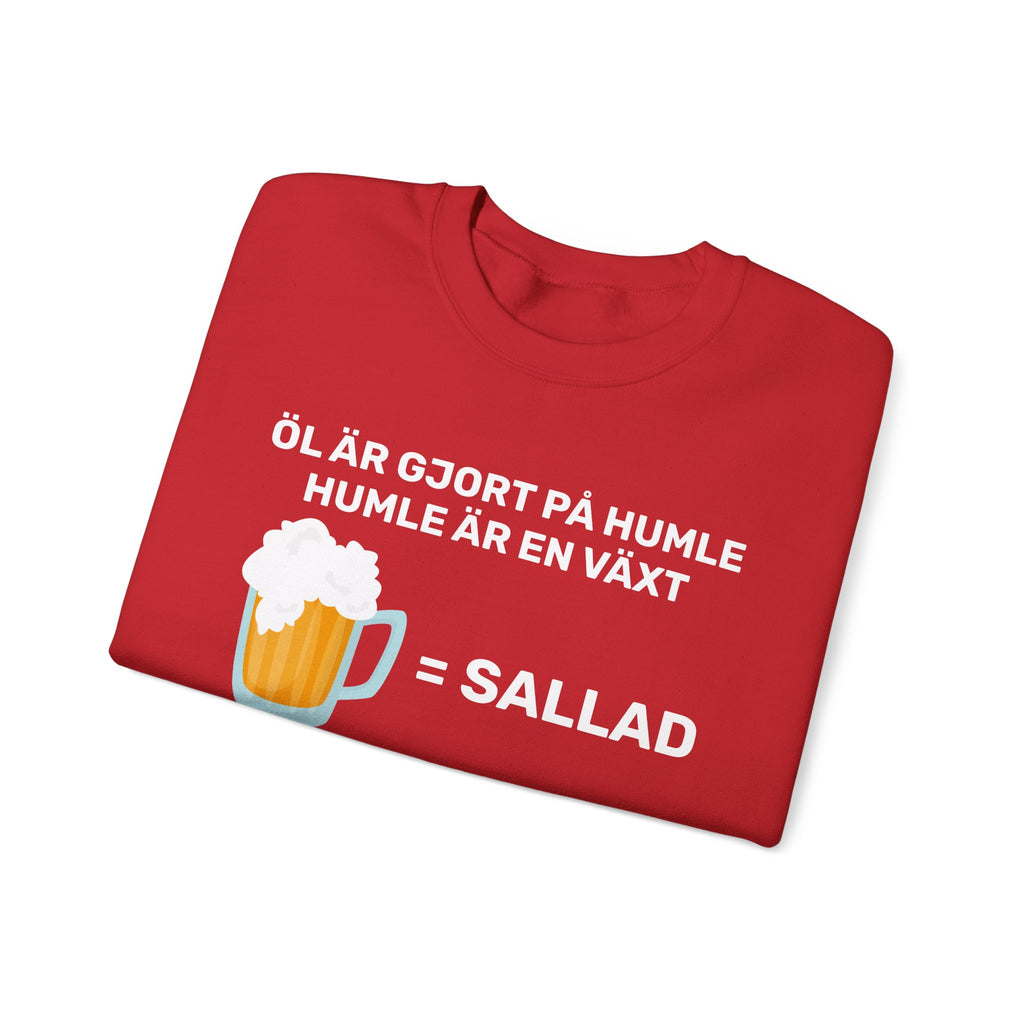 Sweatshirt - ÖL ÄR GJORT PÅ HUMLE