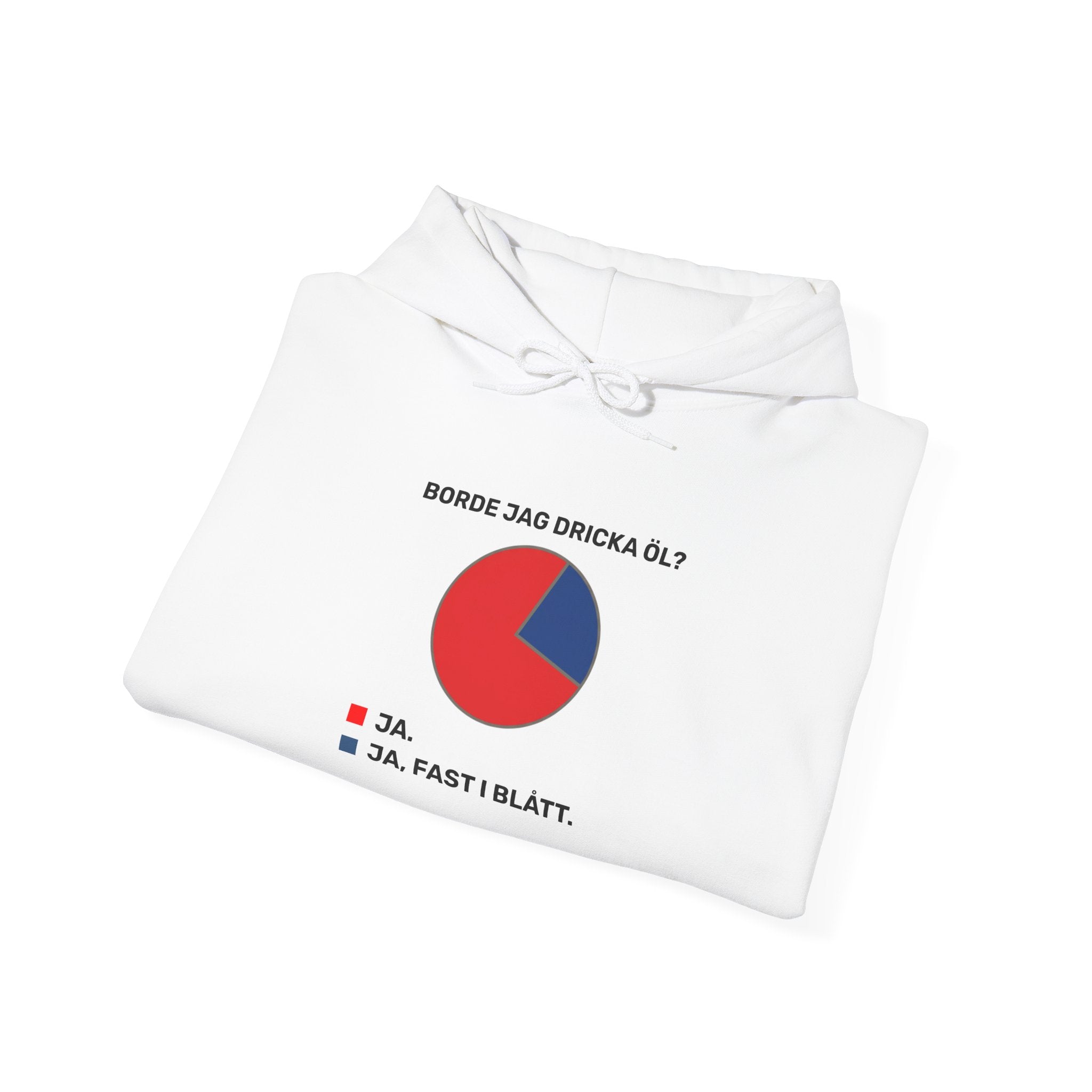 Hoodie - BORDE JAG DRICKA ÖL?