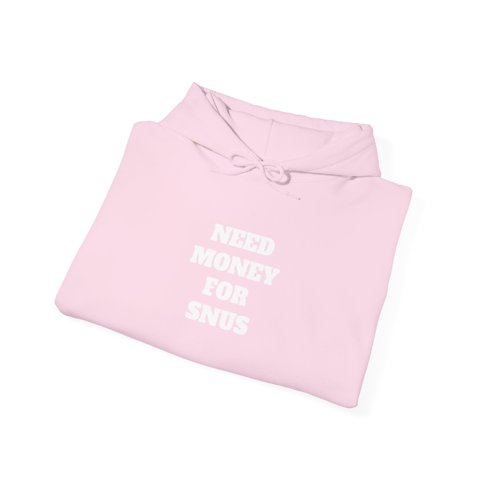 Hoodie - NEED MONEY FOR SNUS