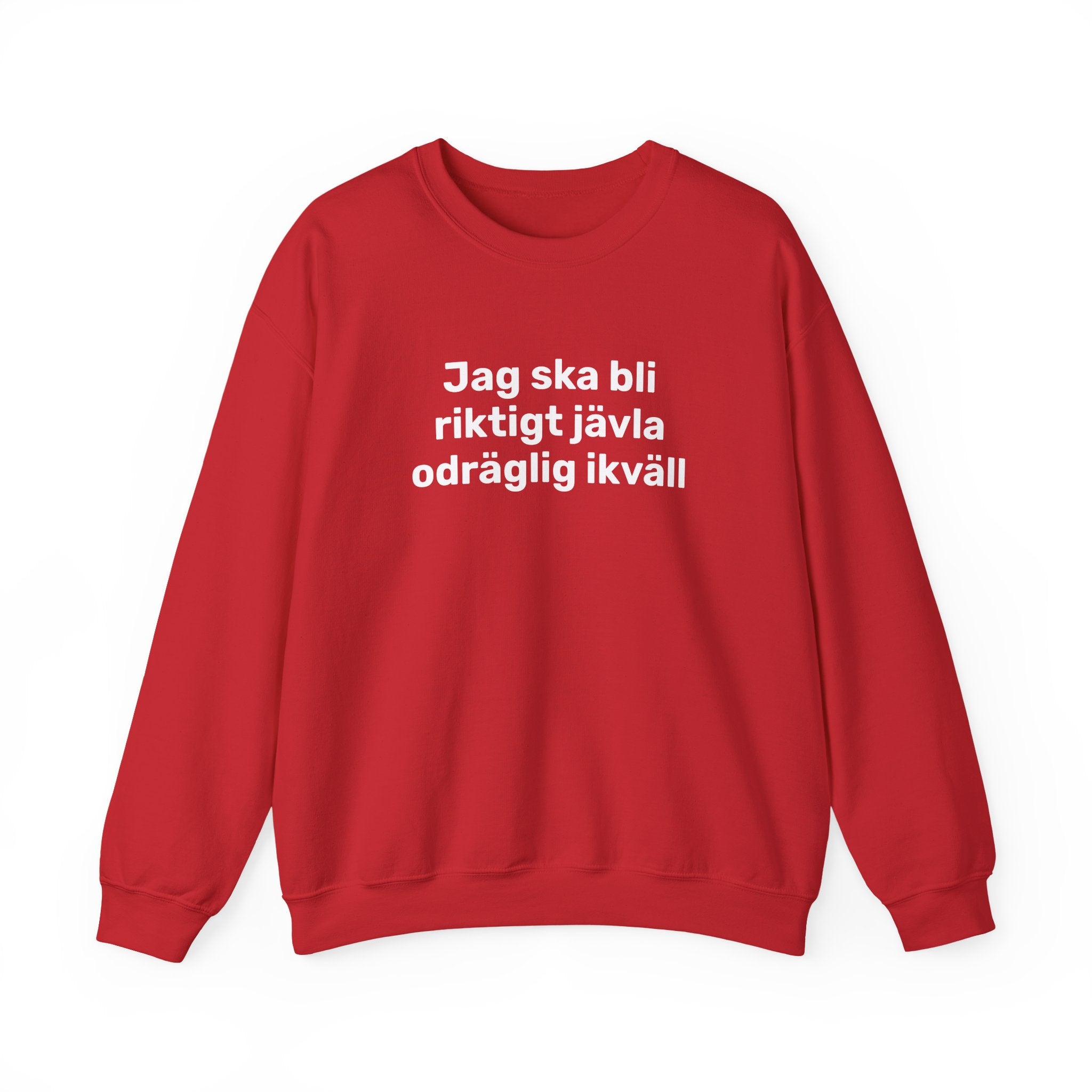 Sweatshirt - Jag ska bli riktigt jävla odräglig ikväll