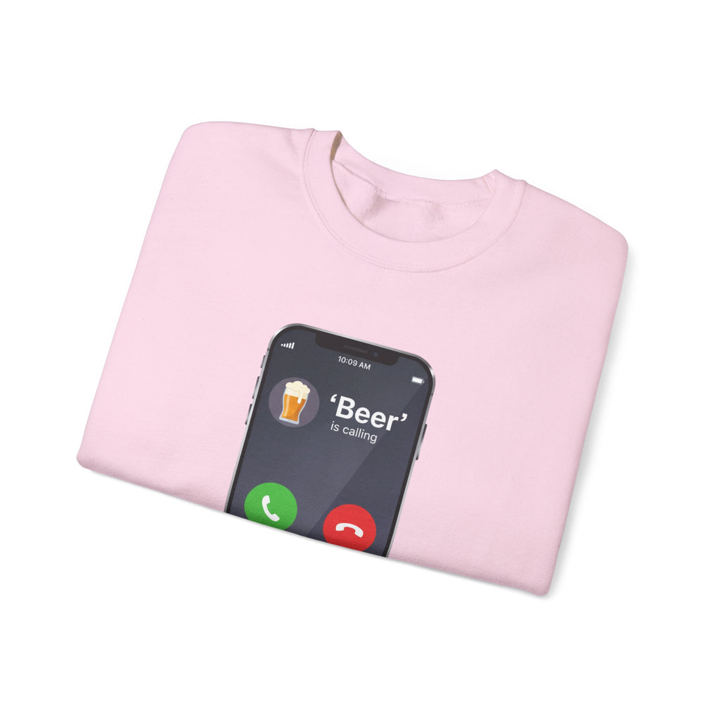 Sweatshirt - 'Beer is calling'