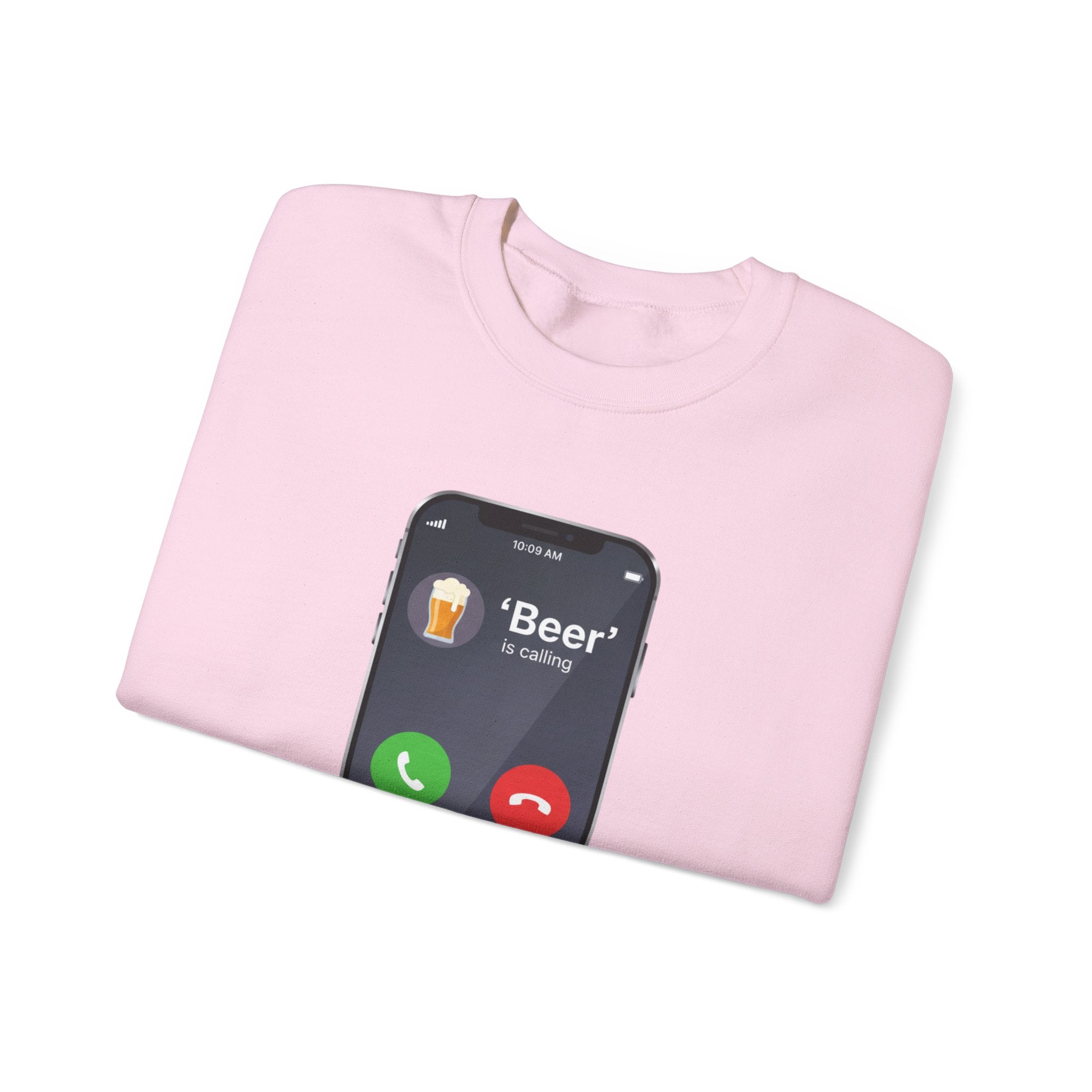 Sweatshirt - 'Beer is calling'