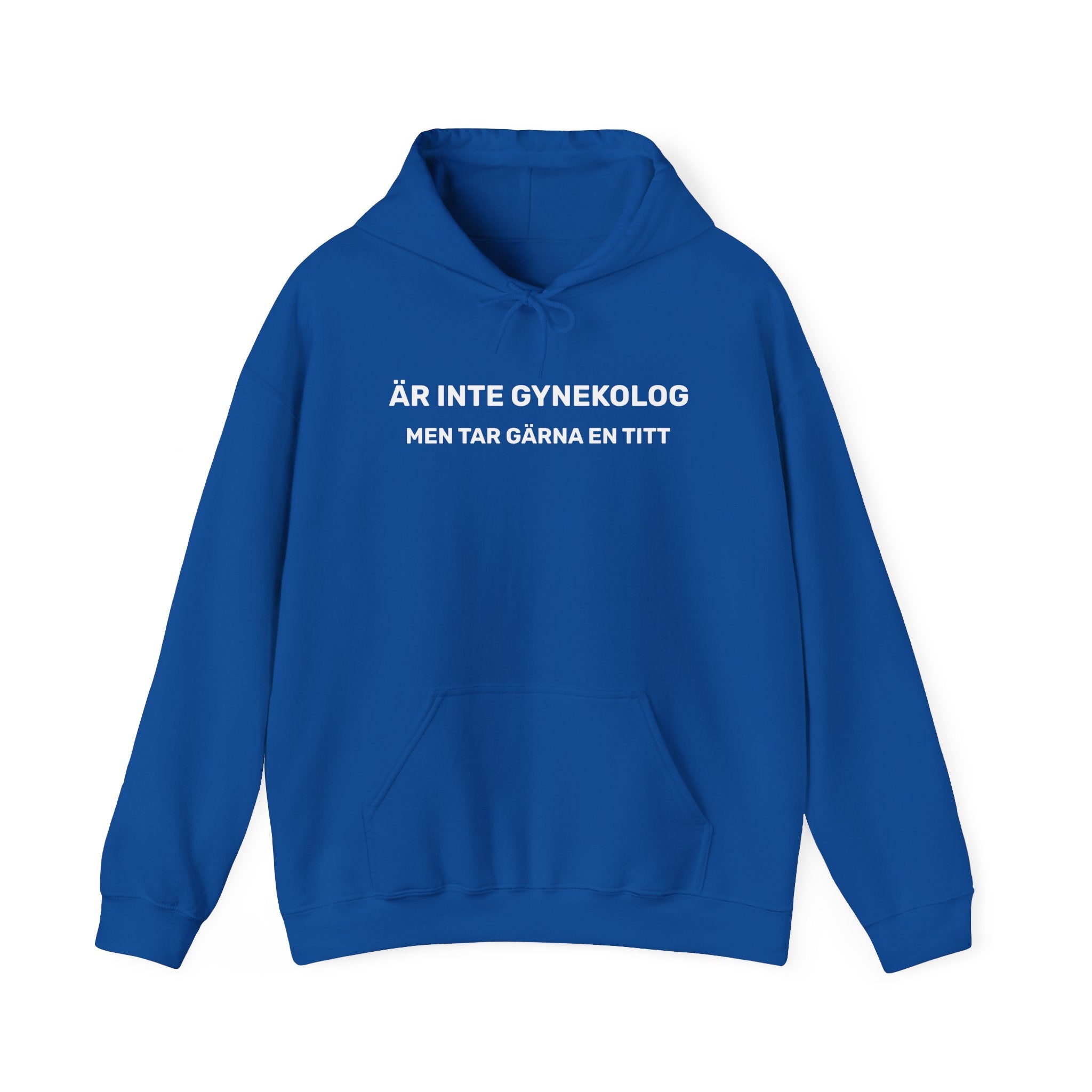 Hoodie - ÄR INTE GYNEKOLOG
