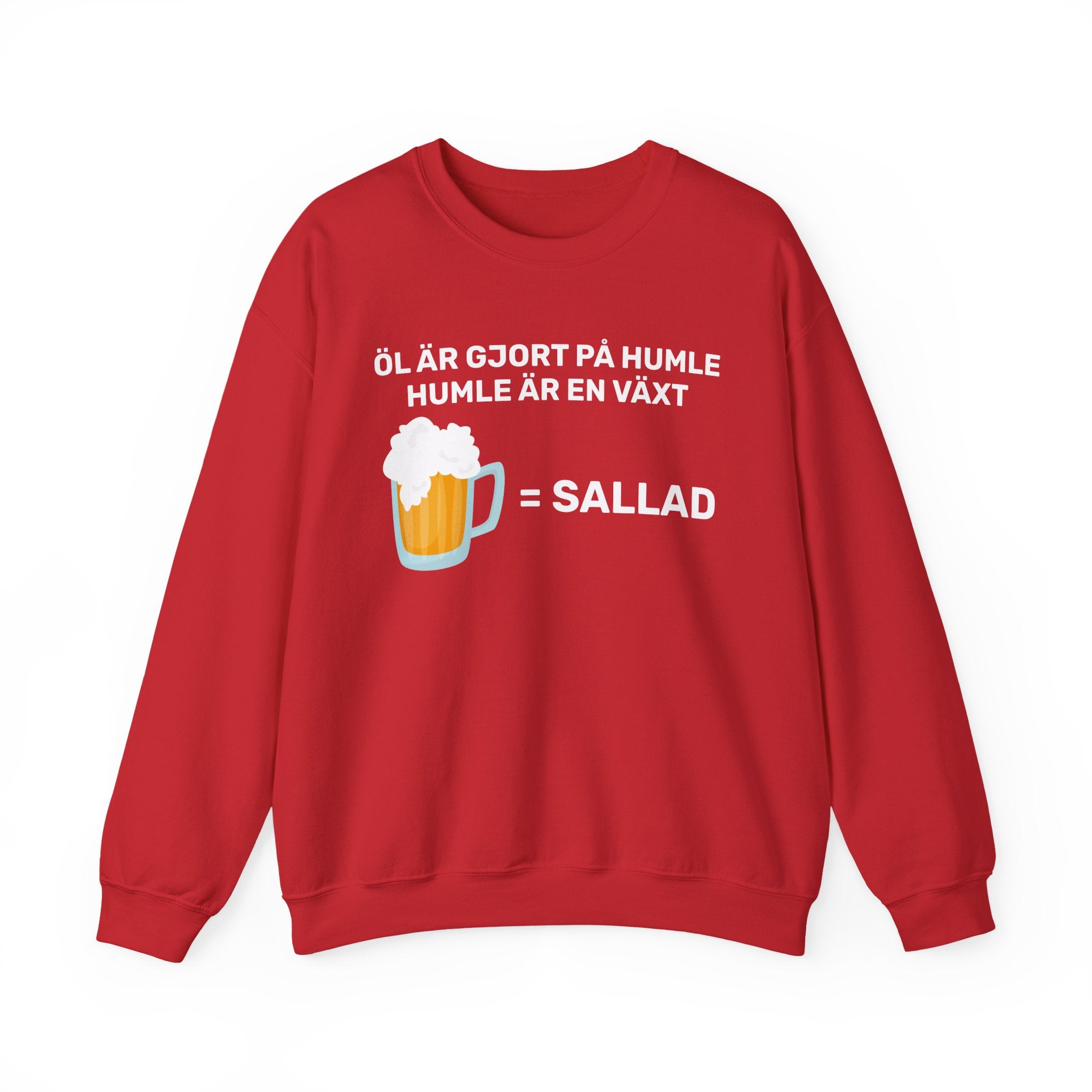 Sweatshirt - ÖL ÄR GJORT PÅ HUMLE