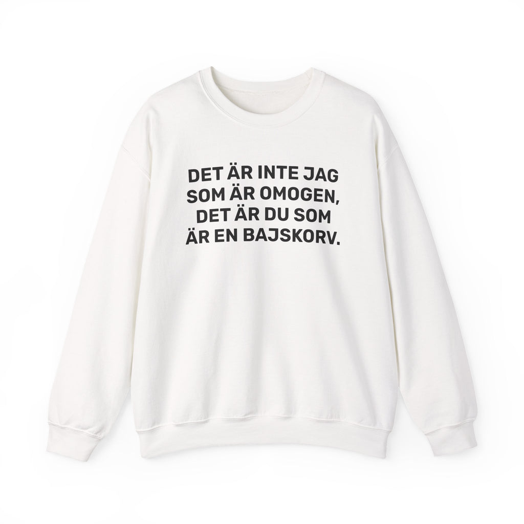 Sweatshirt - DET ÄR INTE JAG SOM ÄR OMOGEN