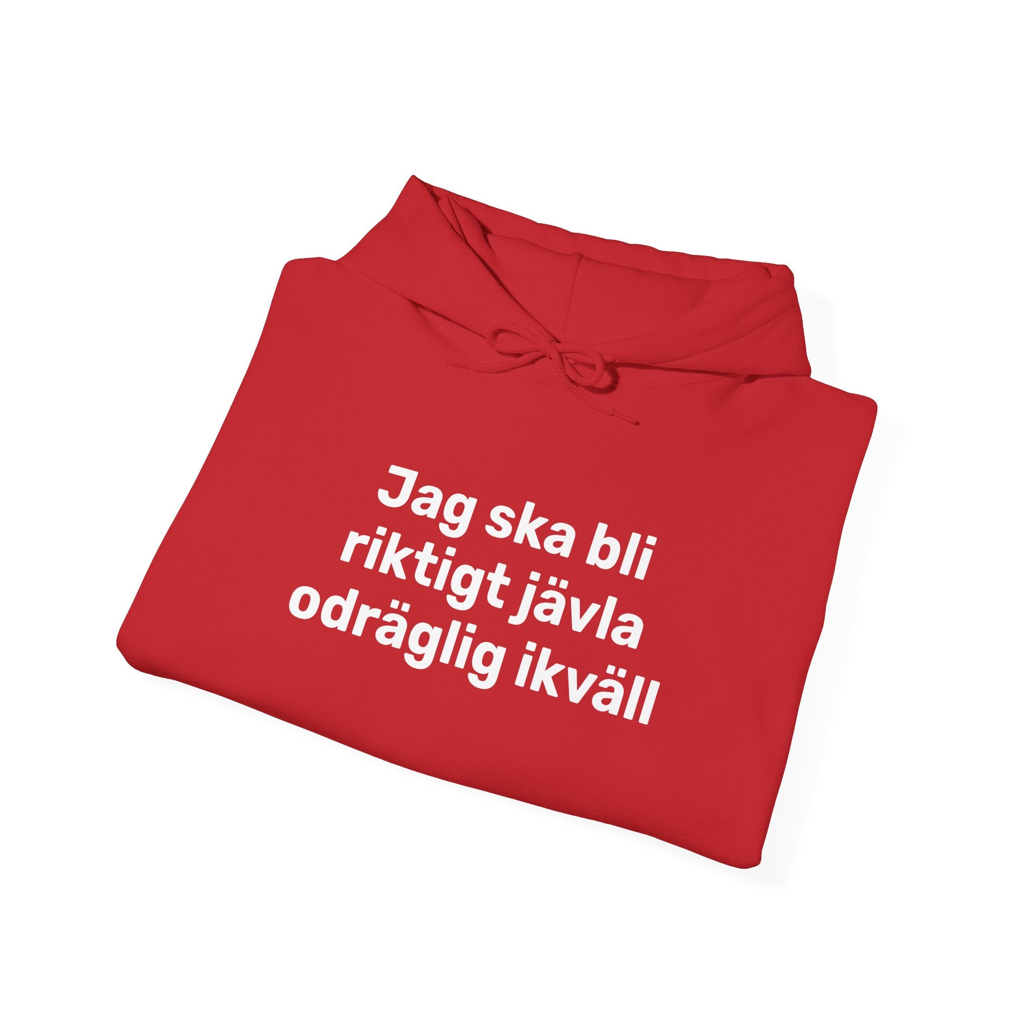 Hoodie - Jag ska bli riktigt jävla odräglig ikväll
