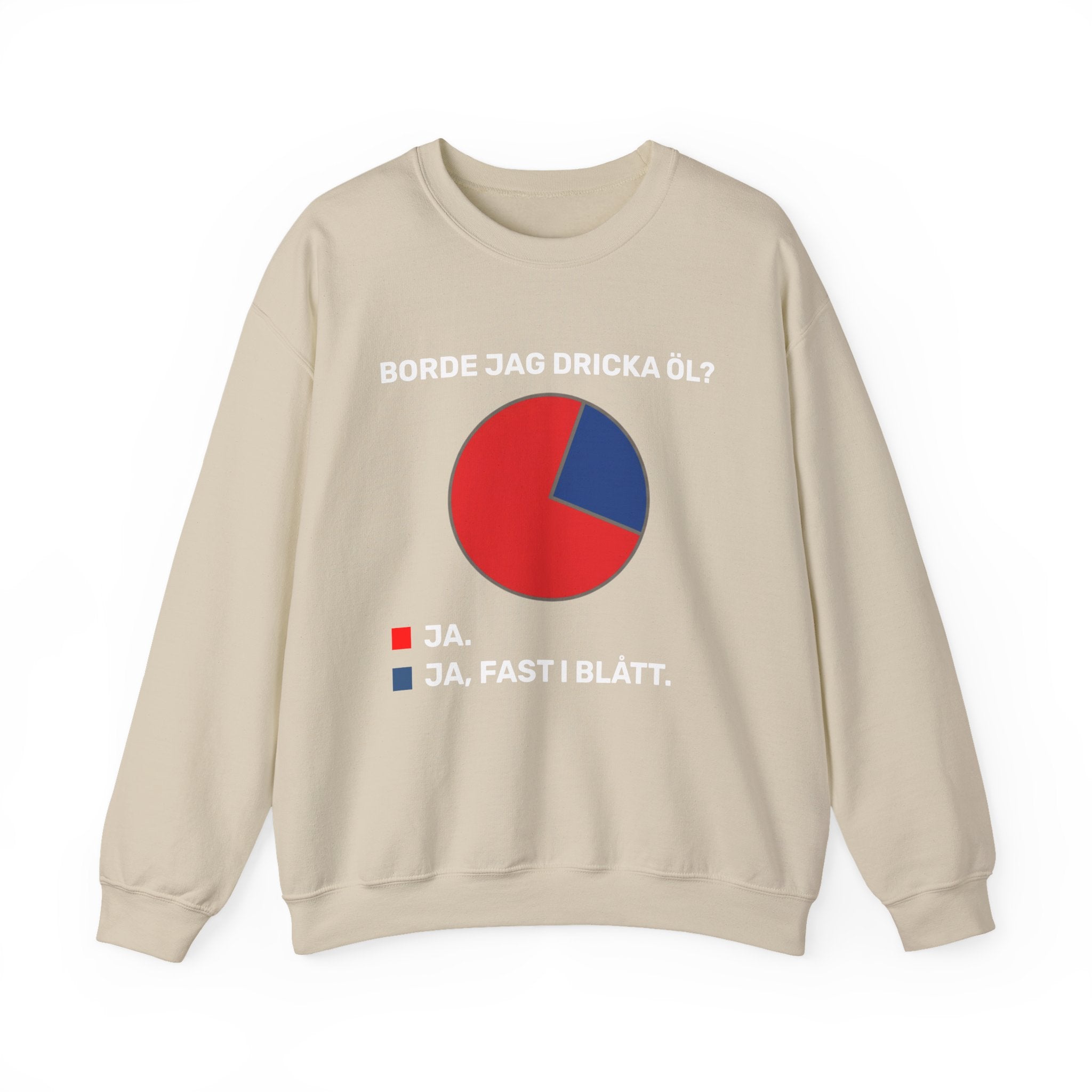 Sweatshirt - BORDE JAG DRICKA ÖL?