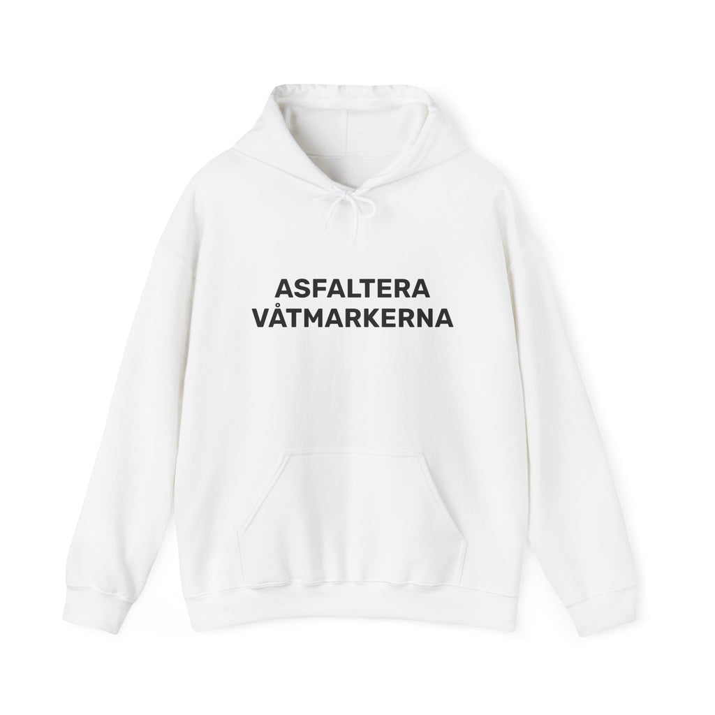 Hoodie - ASFALTERA VÅTMARKERNA