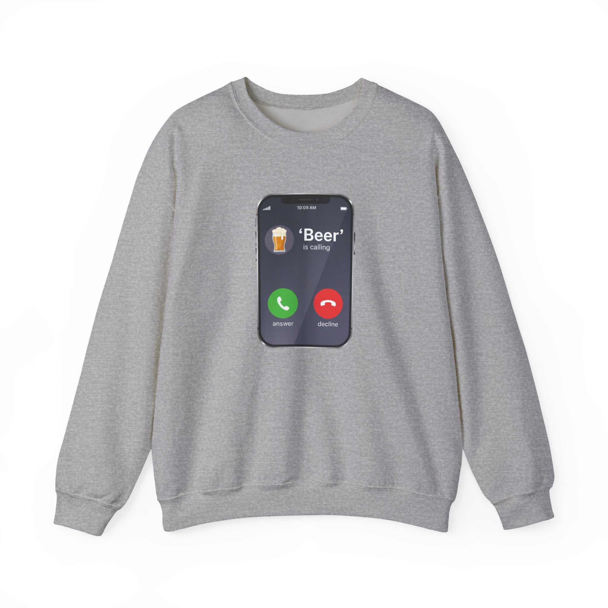 Sweatshirt - 'Beer is calling'