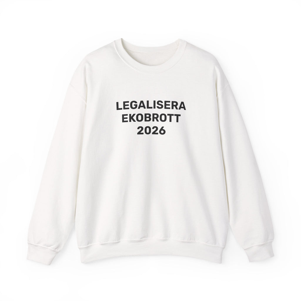Sweatshirt - LEGALISERA EKOBROTT 2026