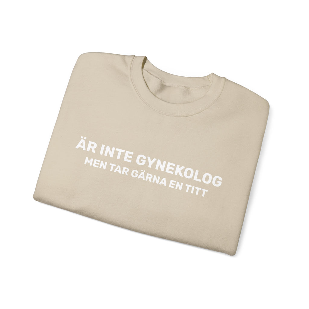 Sweatshirt - ÄR INTE GYNEKOLOG