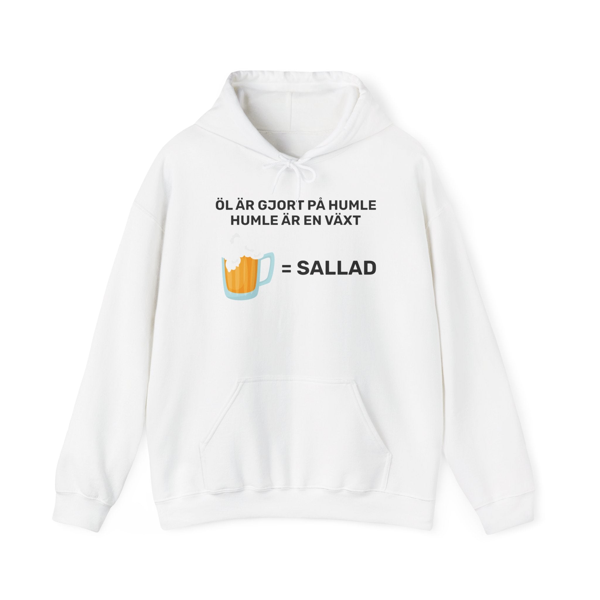 Hoodie - ÖL ÄR GJORT PÅ HUMLE