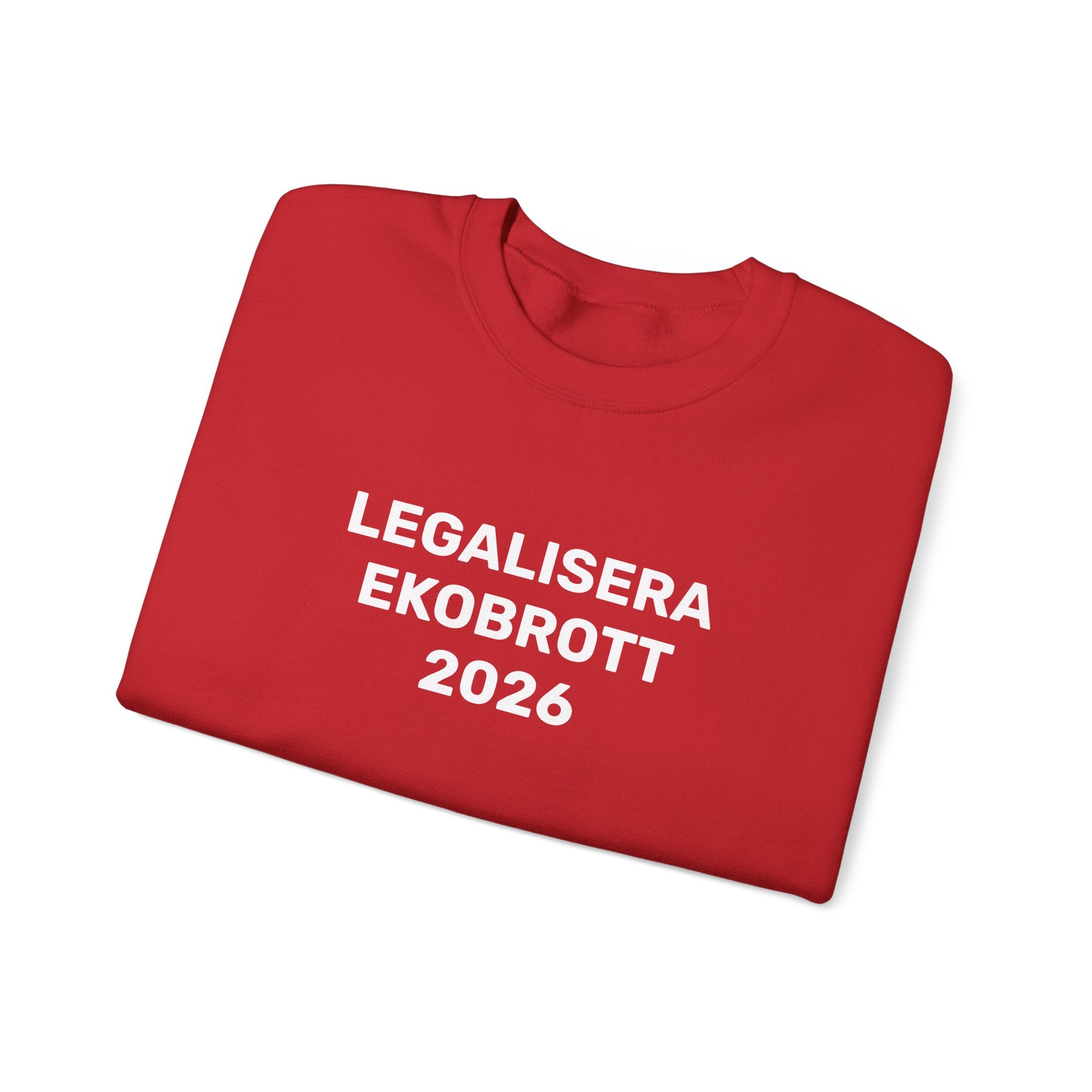 Sweatshirt - LEGALISERA EKOBROTT 2026