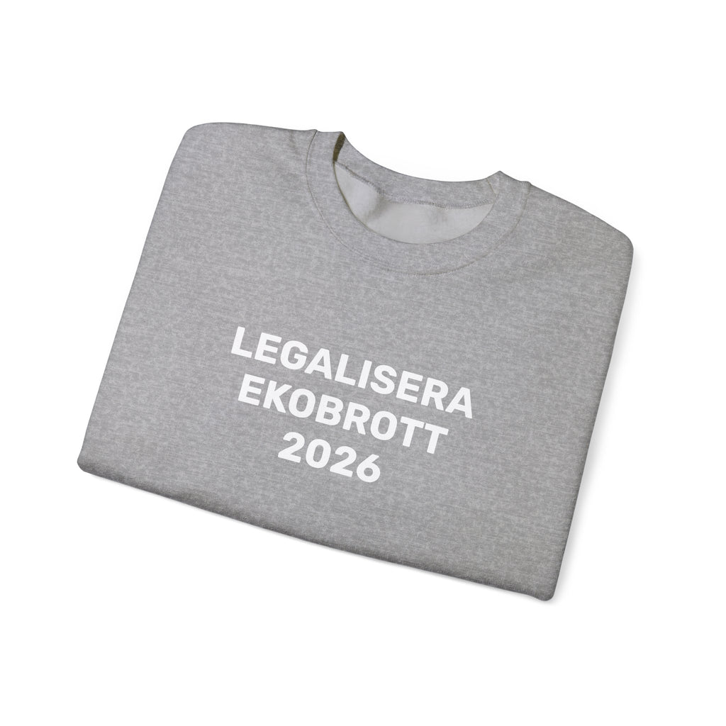 Sweatshirt - LEGALISERA EKOBROTT 2026
