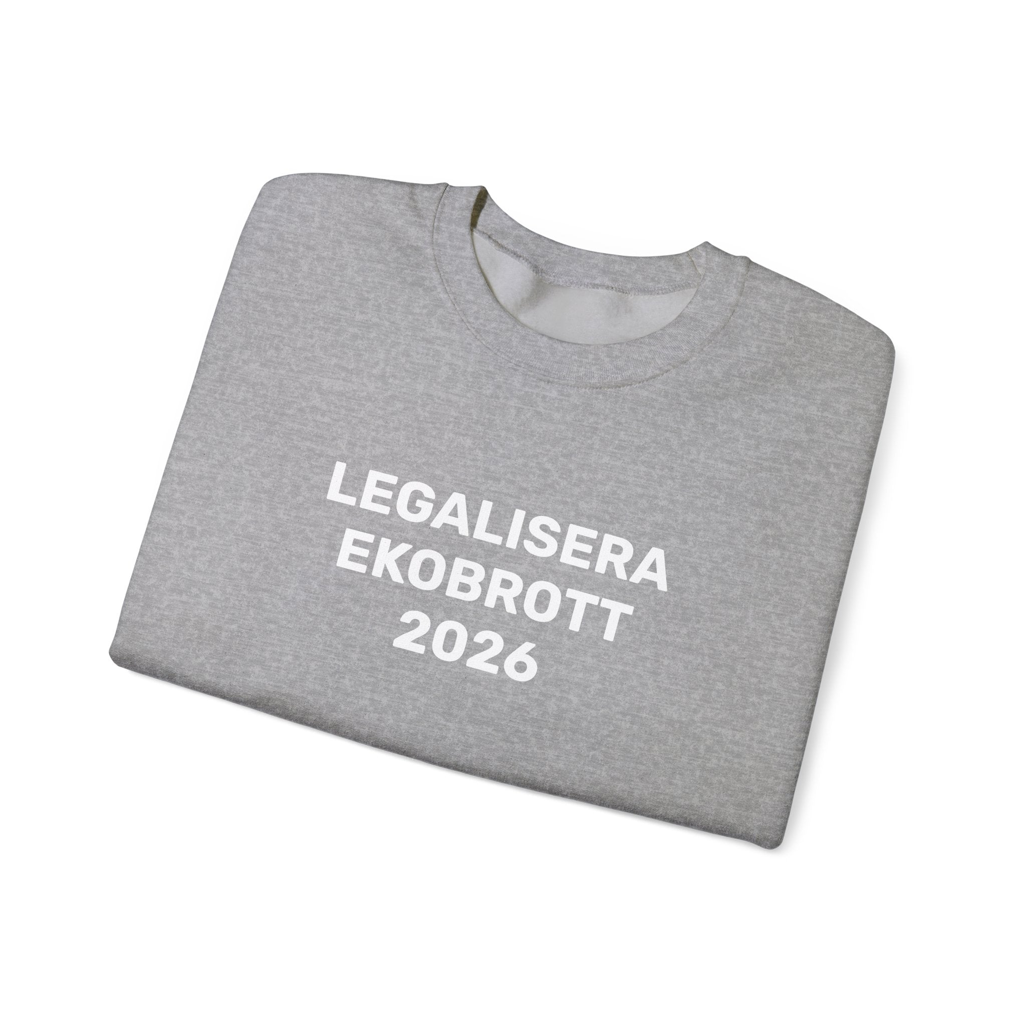 Sweatshirt - LEGALISERA EKOBROTT 2026
