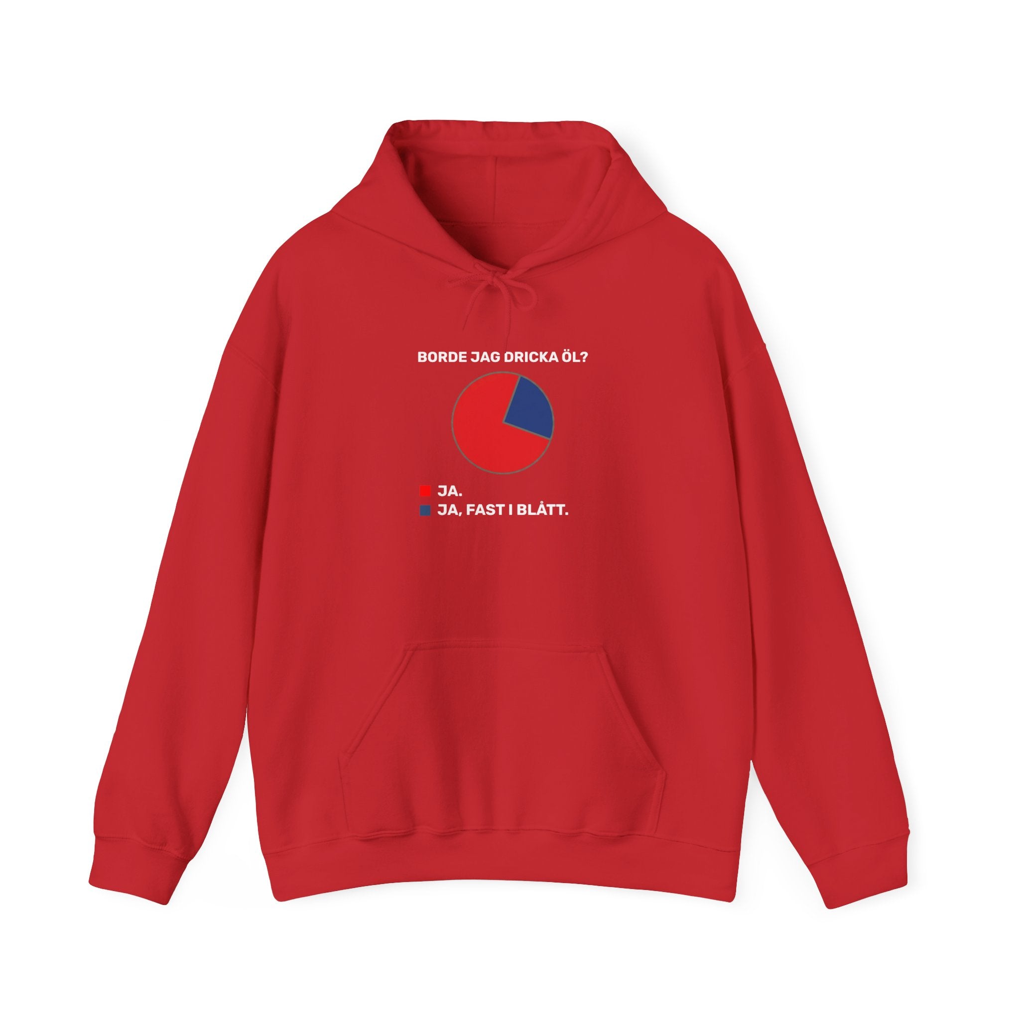 Hoodie - BORDE JAG DRICKA ÖL?