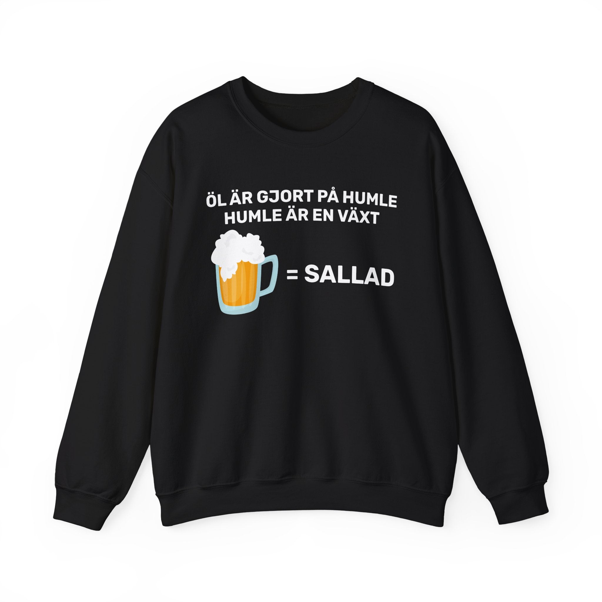 Sweatshirt - ÖL ÄR GJORT PÅ HUMLE