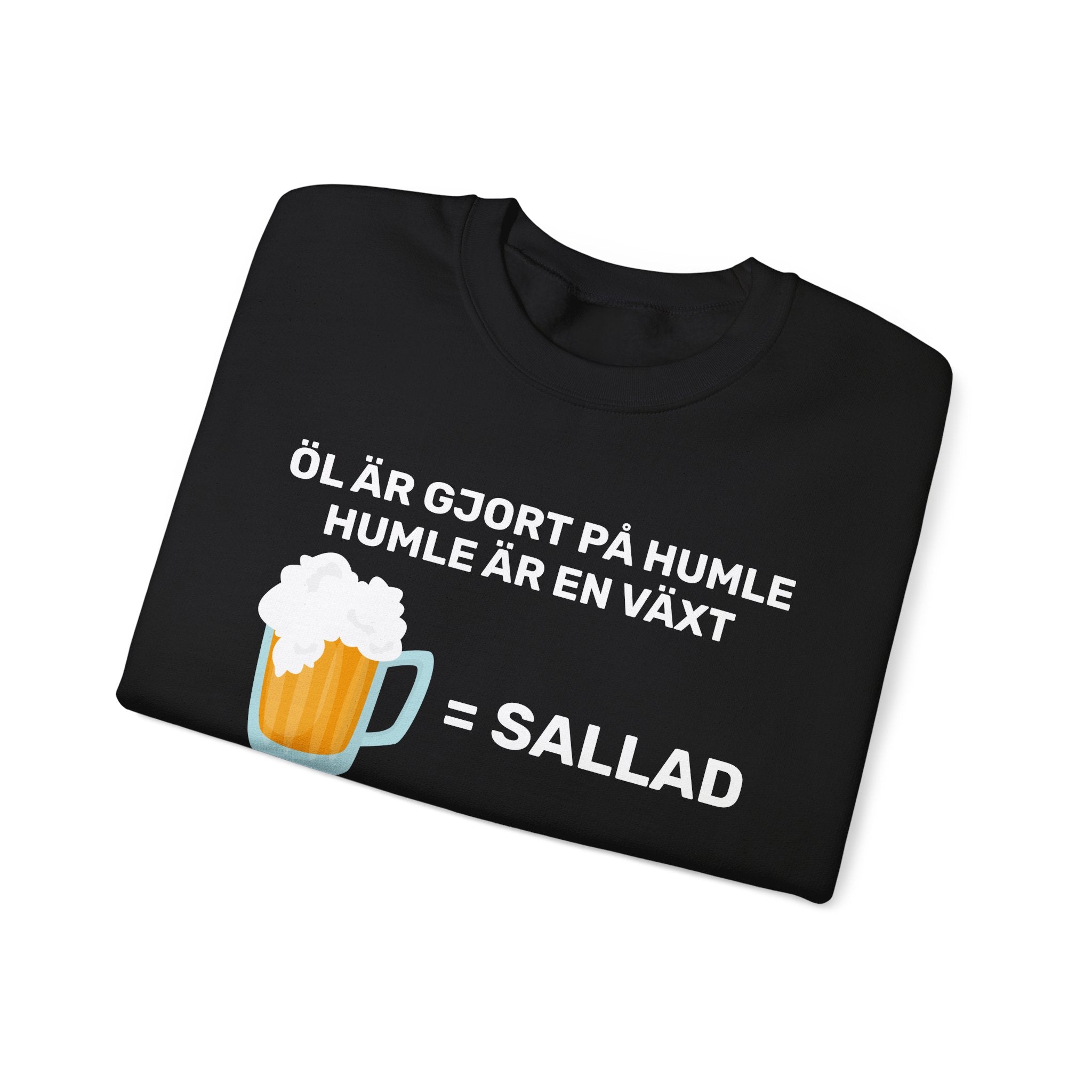 Sweatshirt - ÖL ÄR GJORT PÅ HUMLE