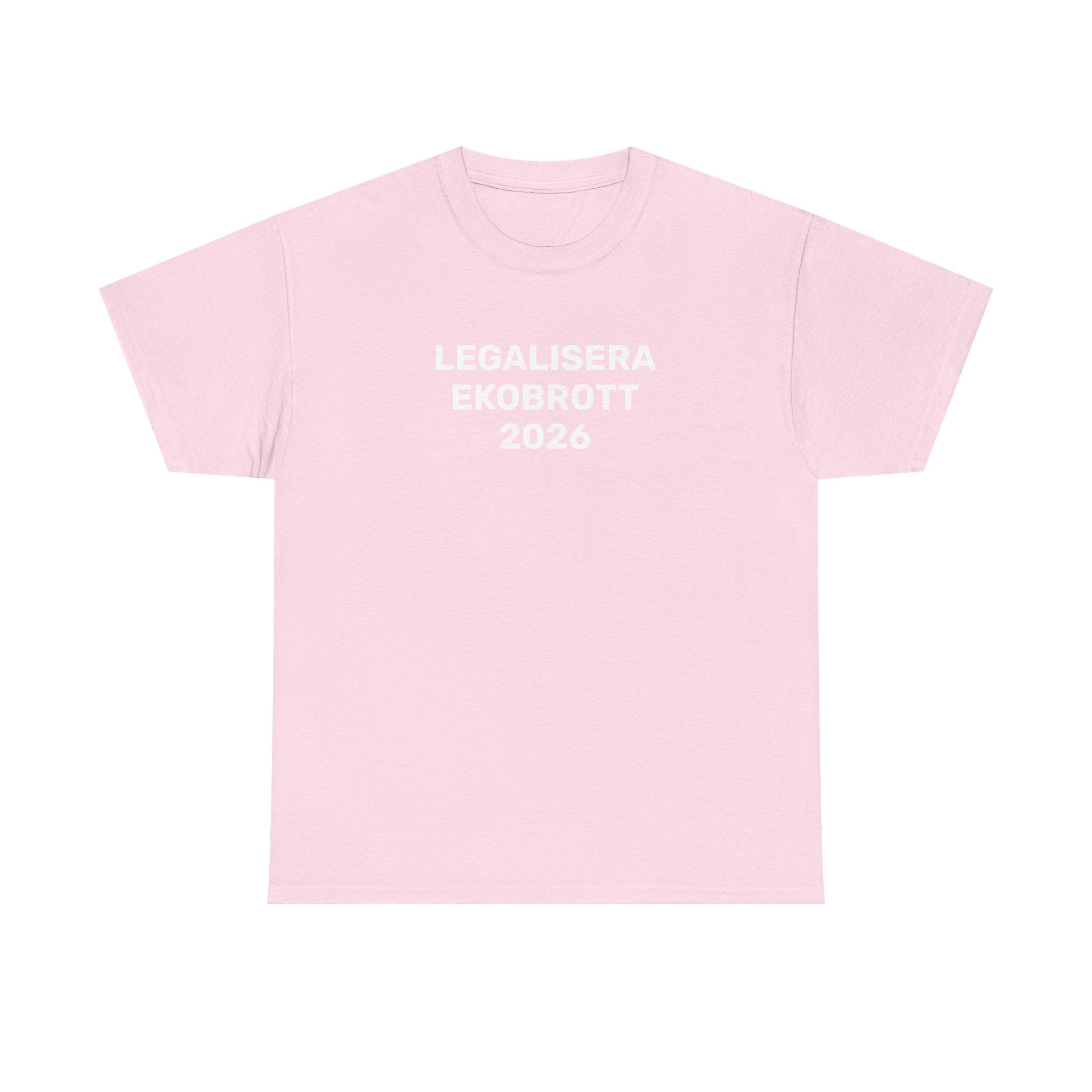 T-Shirt - LEGALISERA EKOBROTT 2026