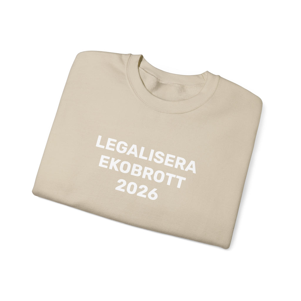 Sweatshirt - LEGALISERA EKOBROTT 2026
