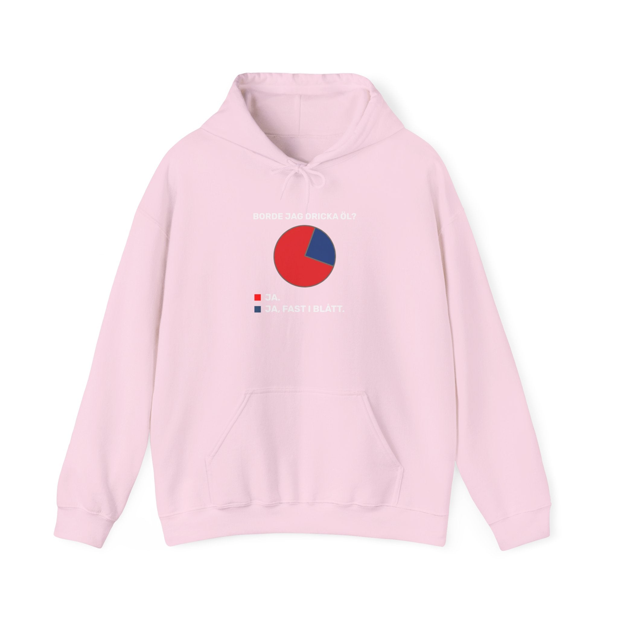 Hoodie - BORDE JAG DRICKA ÖL?