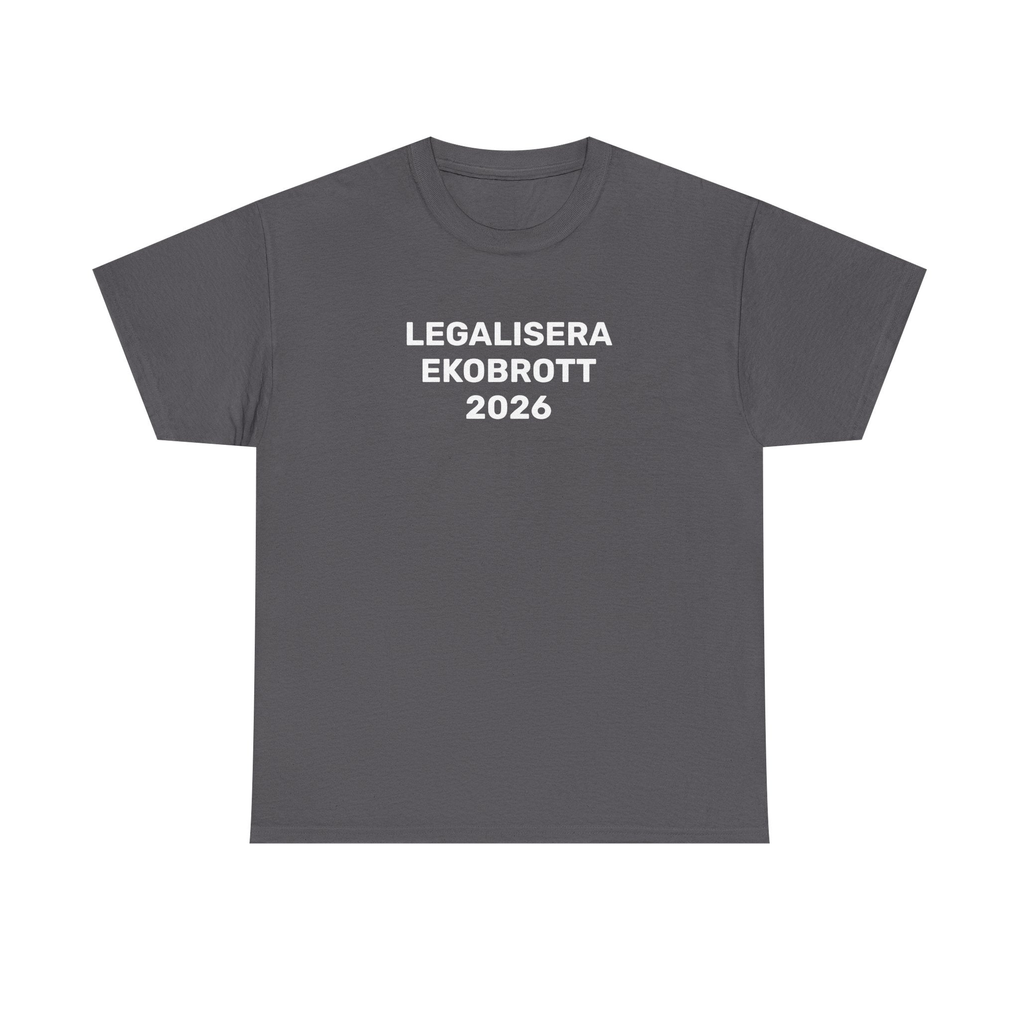 T-Shirt - LEGALISERA EKOBROTT 2026