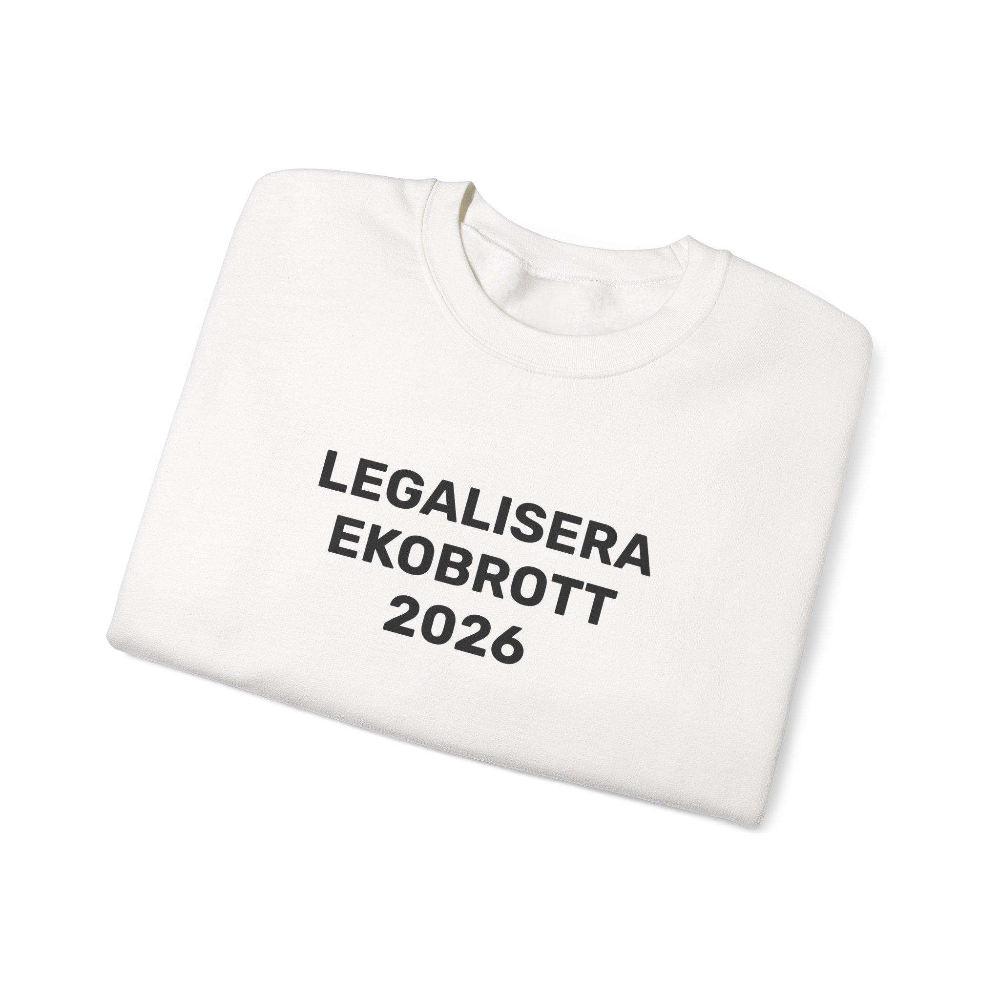 Sweatshirt - LEGALISERA EKOBROTT 2026