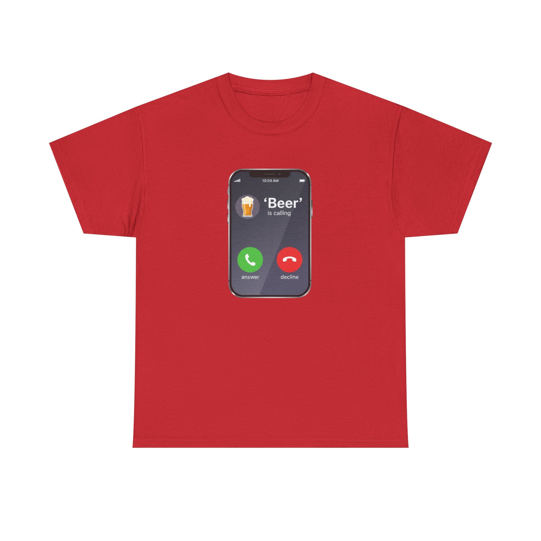 T-Shirt - 'Beer is calling'