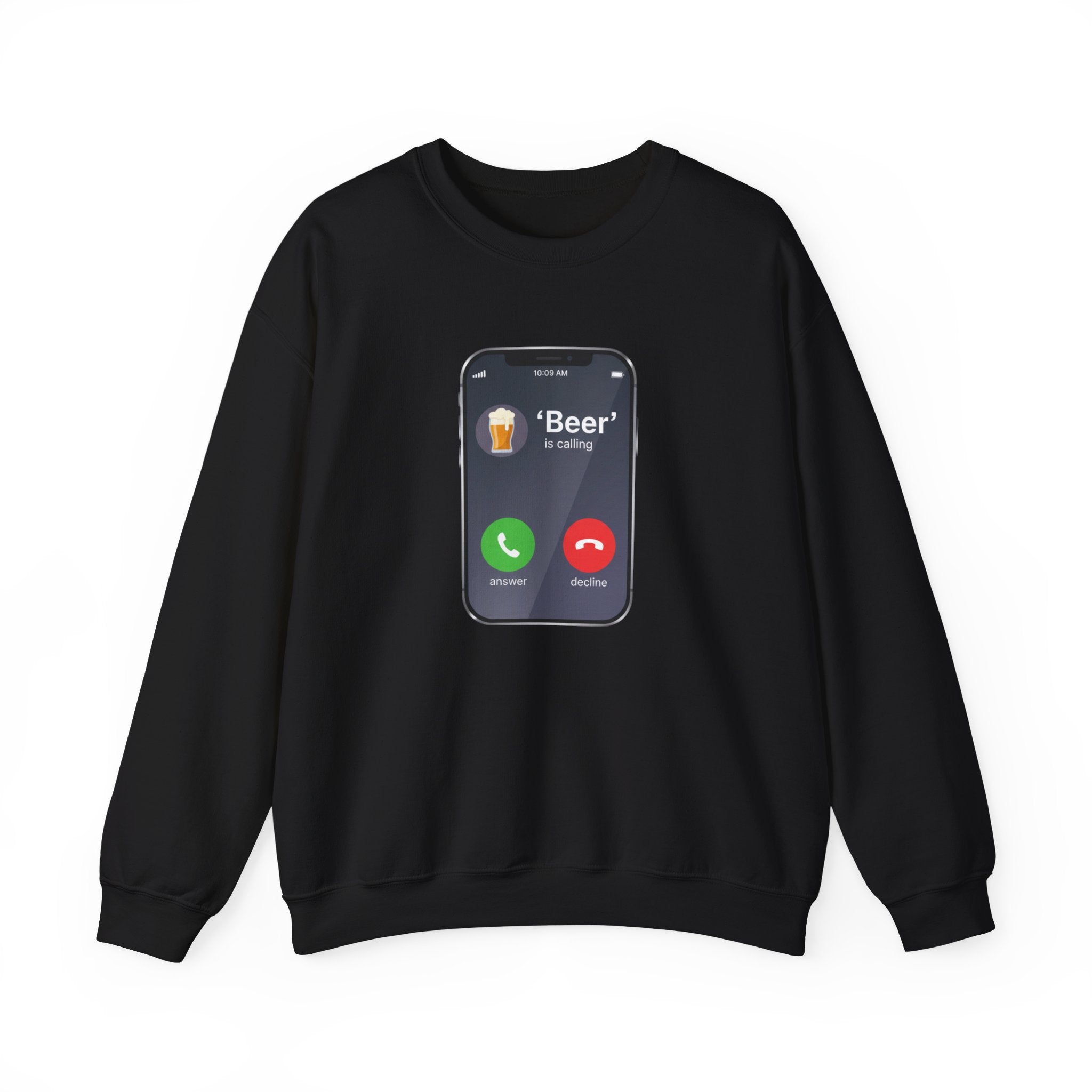 Sweatshirt - 'Beer is calling'