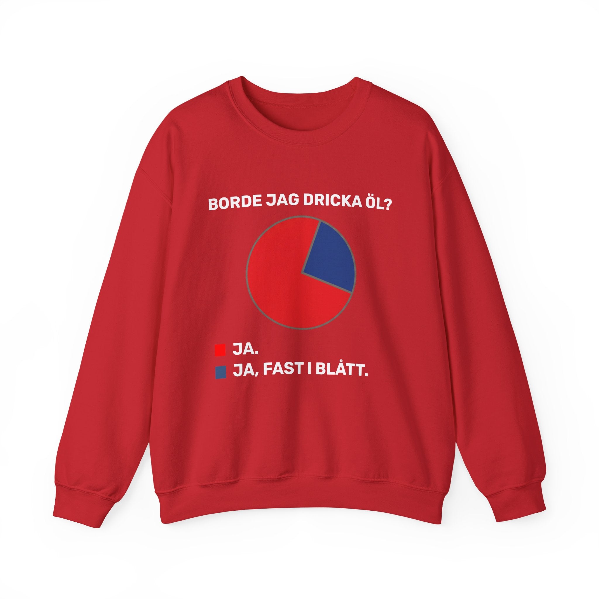 Sweatshirt - BORDE JAG DRICKA ÖL?