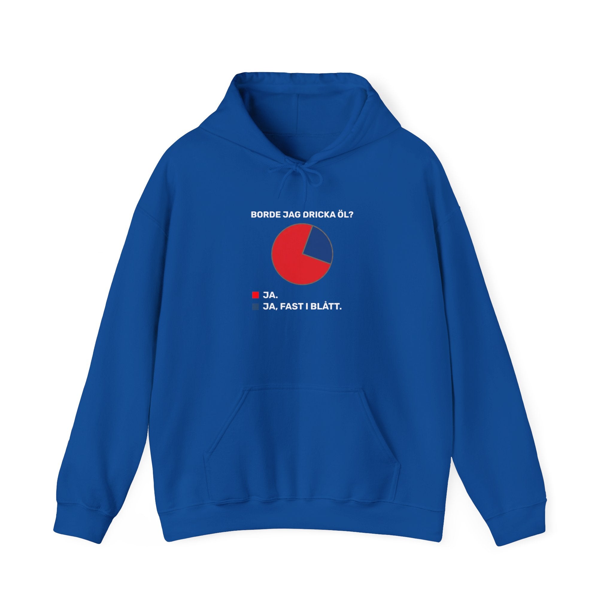 Hoodie - BORDE JAG DRICKA ÖL?