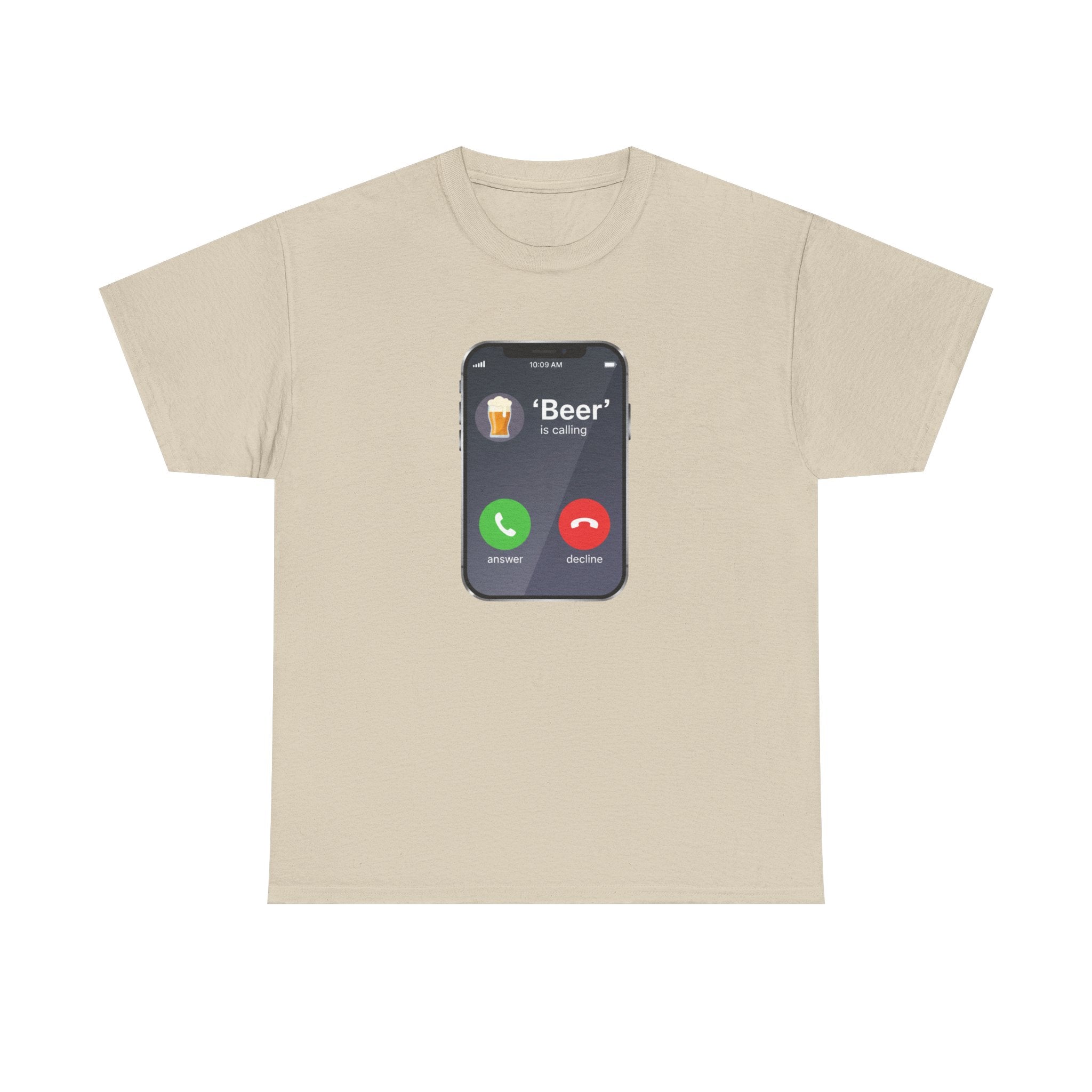 T-Shirt - 'Beer is calling'