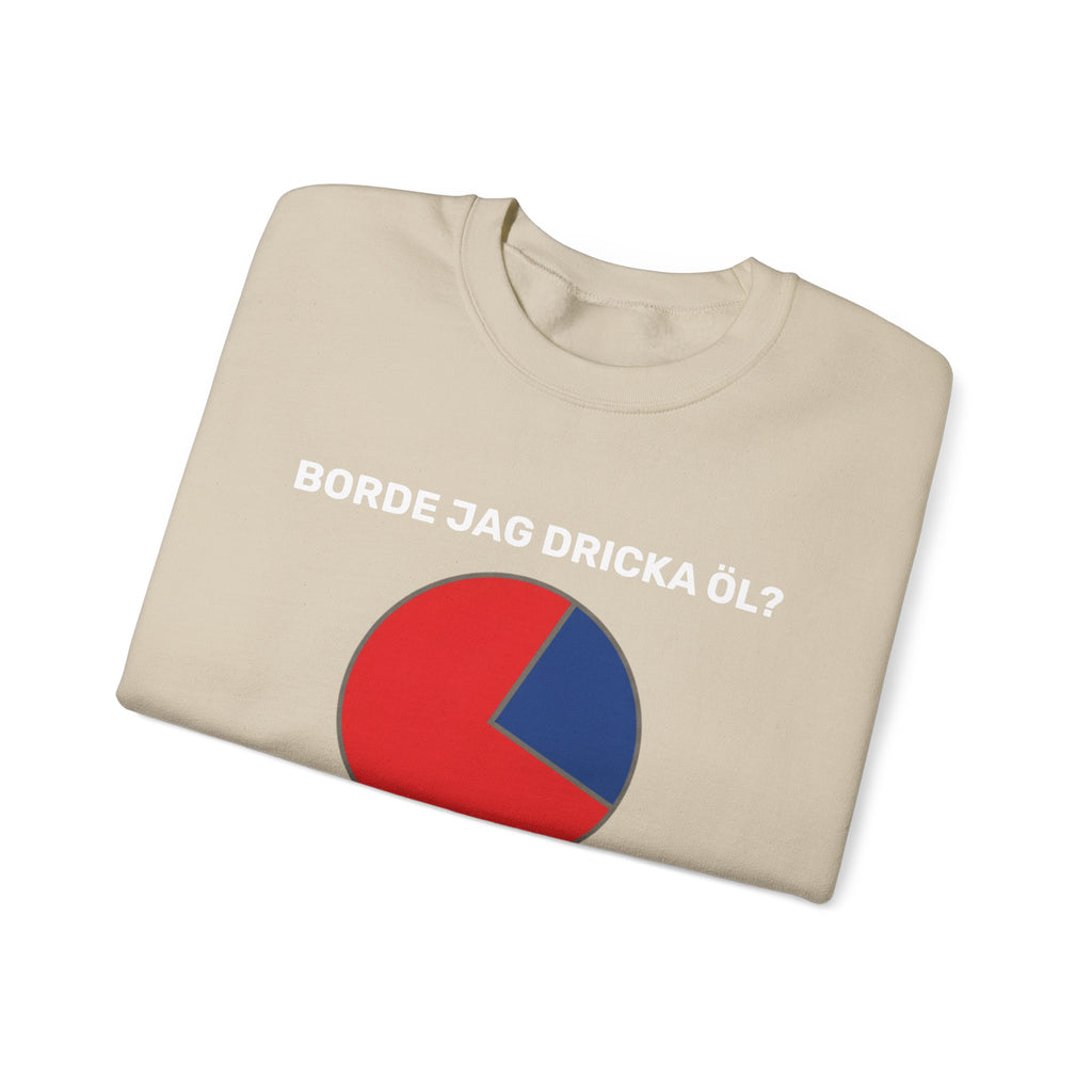 Sweatshirt - BORDE JAG DRICKA ÖL?