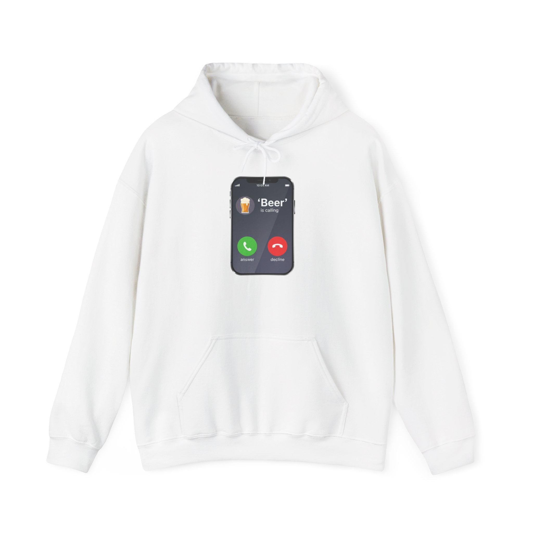 Hoodie - 'Beer is calling'