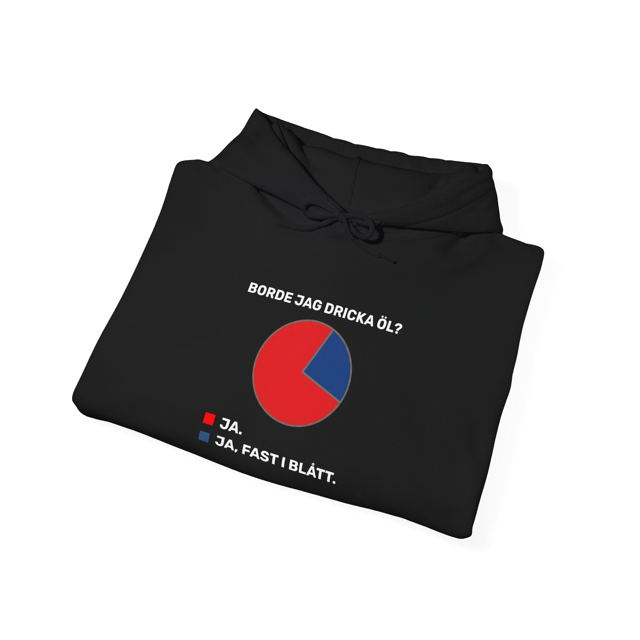 Hoodie - BORDE JAG DRICKA ÖL?