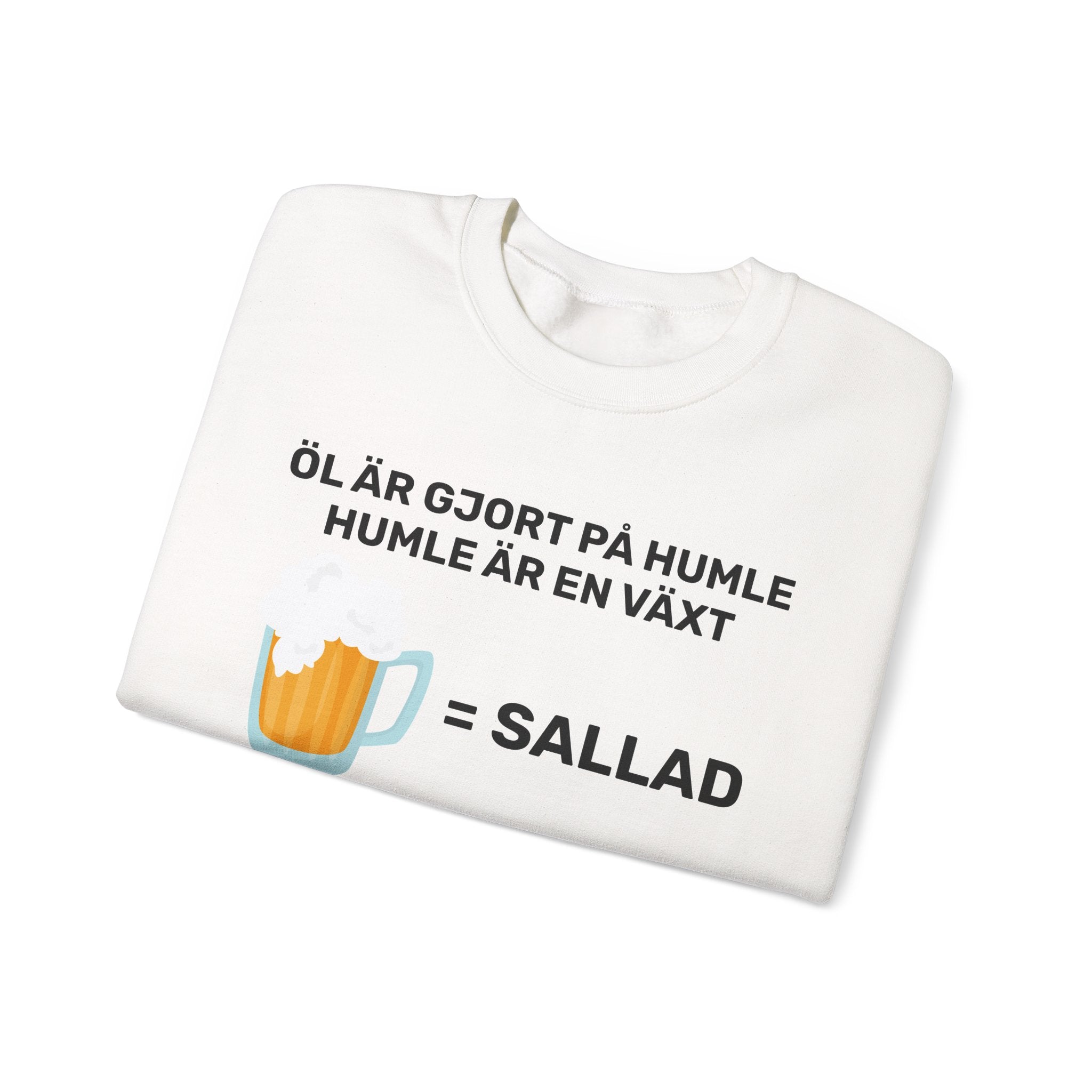 Sweatshirt - ÖL ÄR GJORT PÅ HUMLE