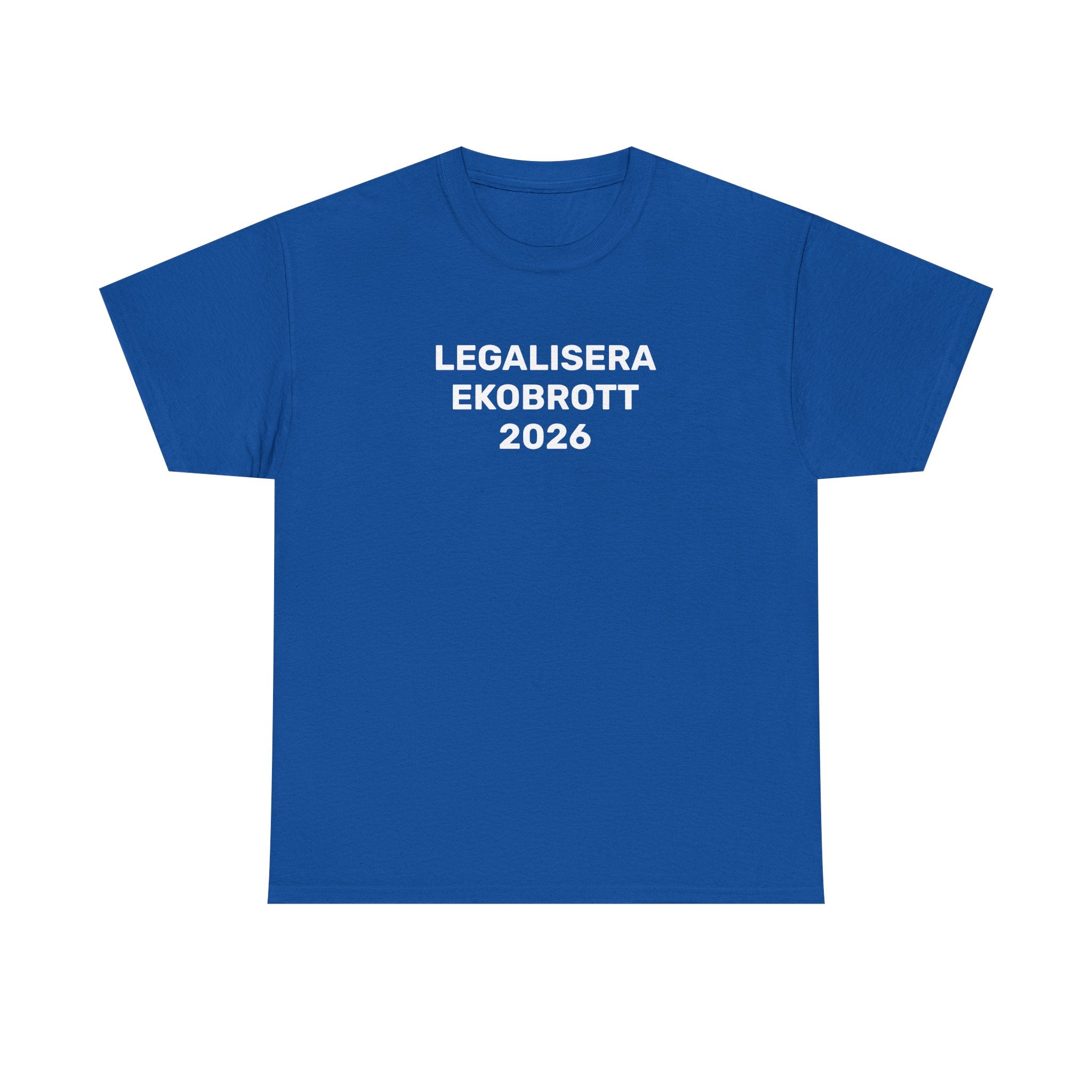 T-Shirt - LEGALISERA EKOBROTT 2026