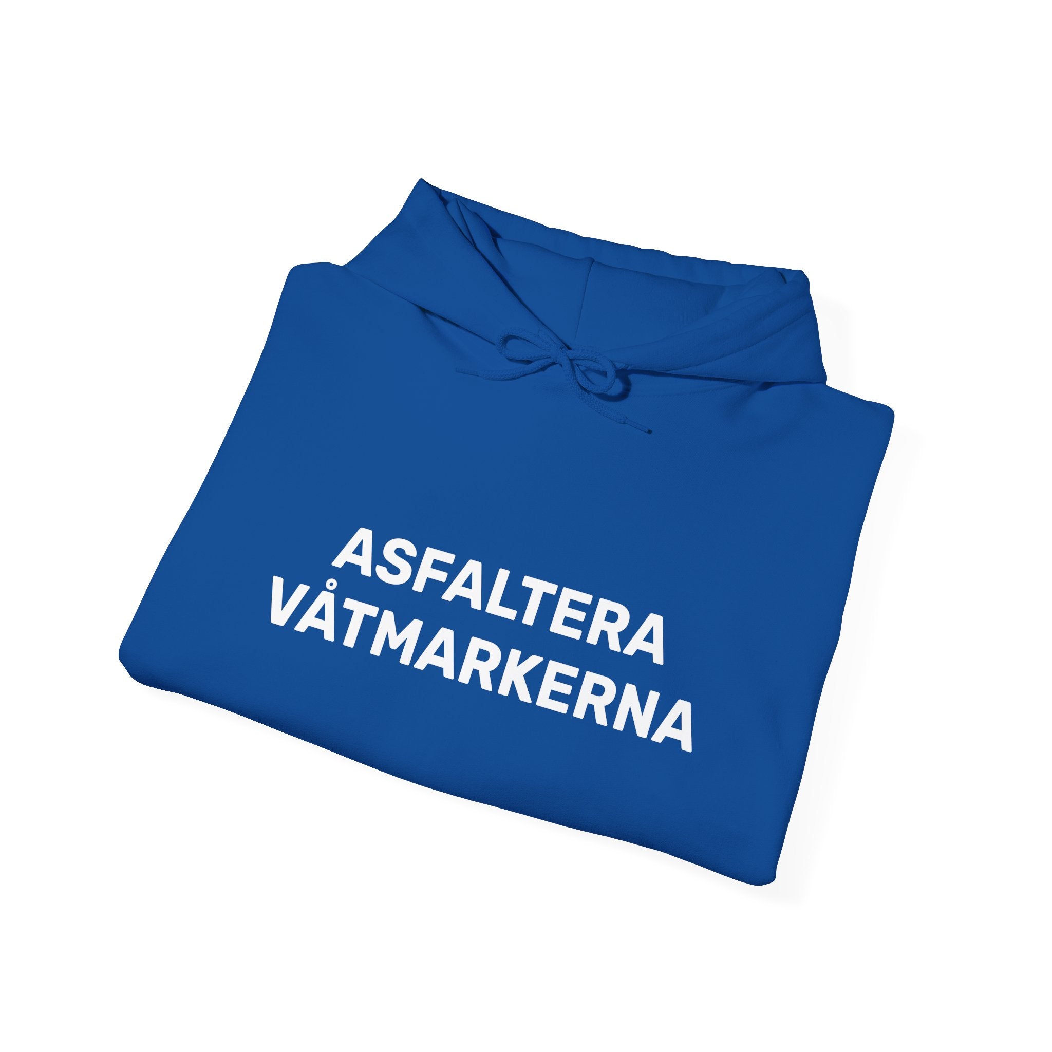 Hoodie - ASFALTERA VÅTMARKERNA