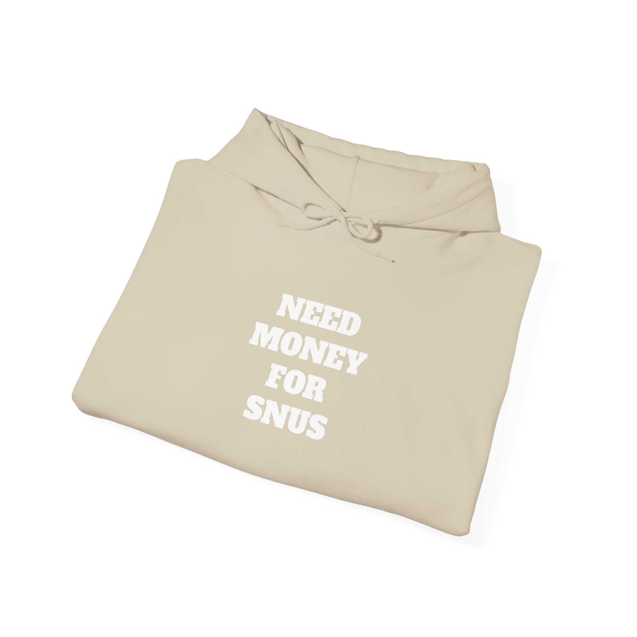 Hoodie - NEED MONEY FOR SNUS