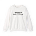Sweatshirt - "Alla begår ekobrott ibland"