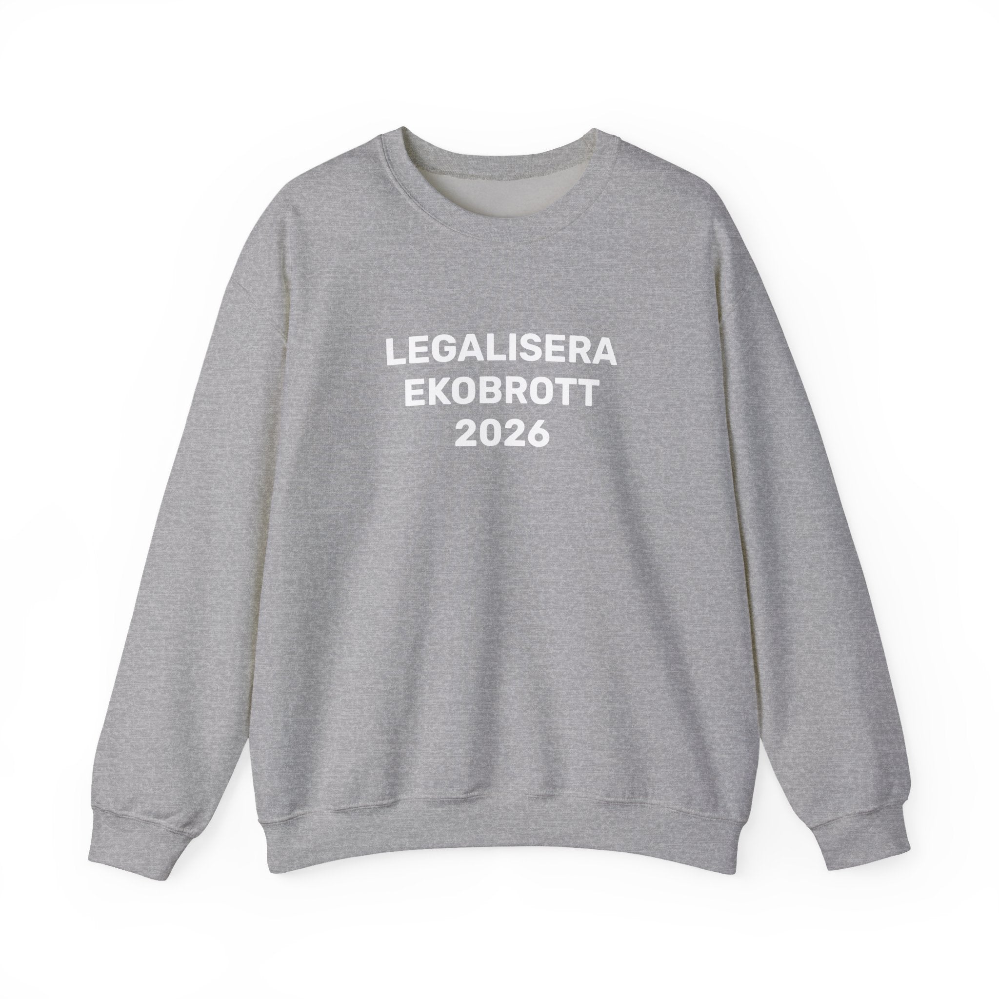Sweatshirt - LEGALISERA EKOBROTT 2026